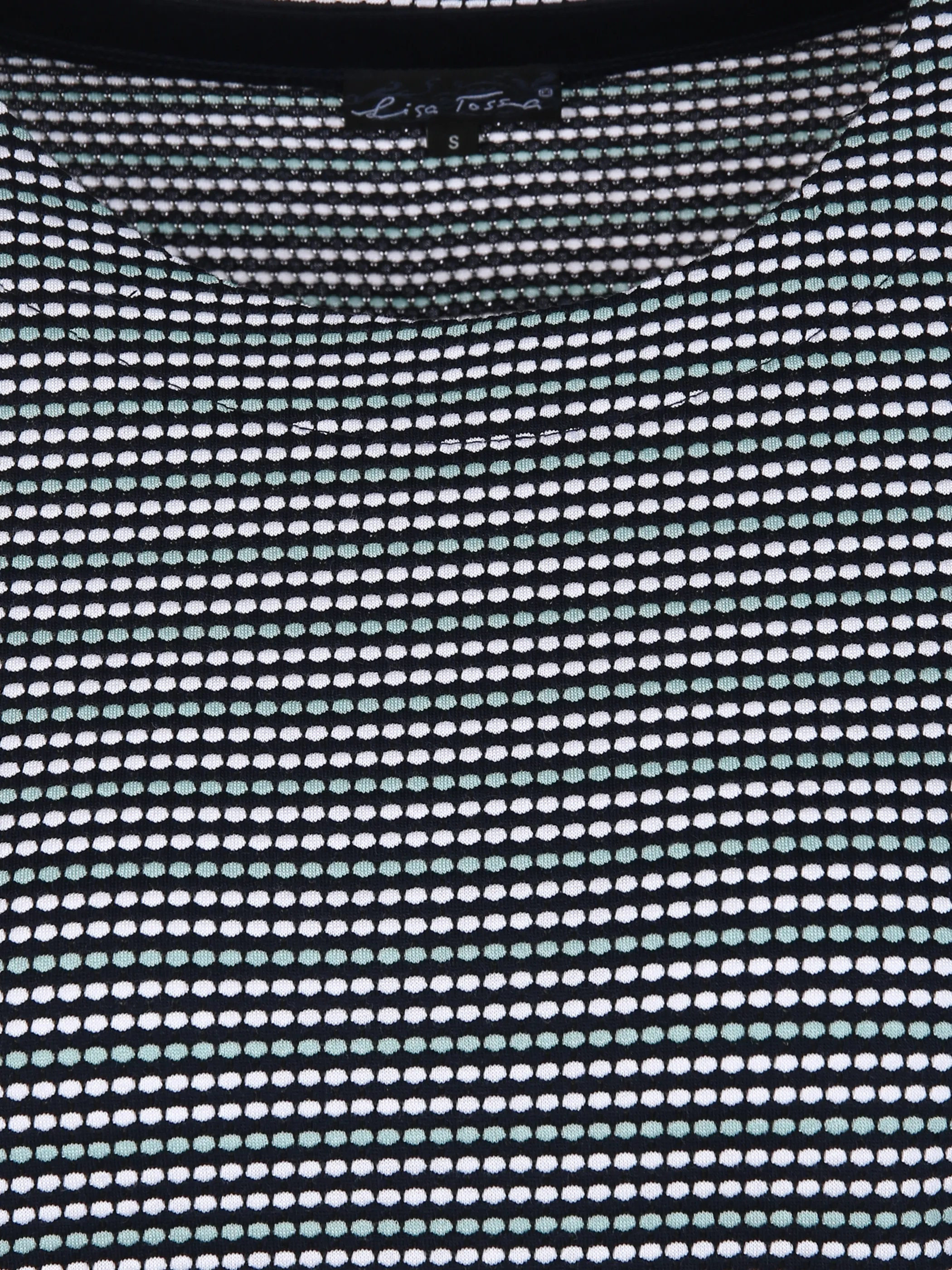 Lisa Tossa Da-Struktursweatshirt 3/4 Arm Grün 850820 SALBEI GEM 3 Lisa Tossa Da-Struktursweatshirt 3/4 Arm Grün 850820 SALBEI GEM 3