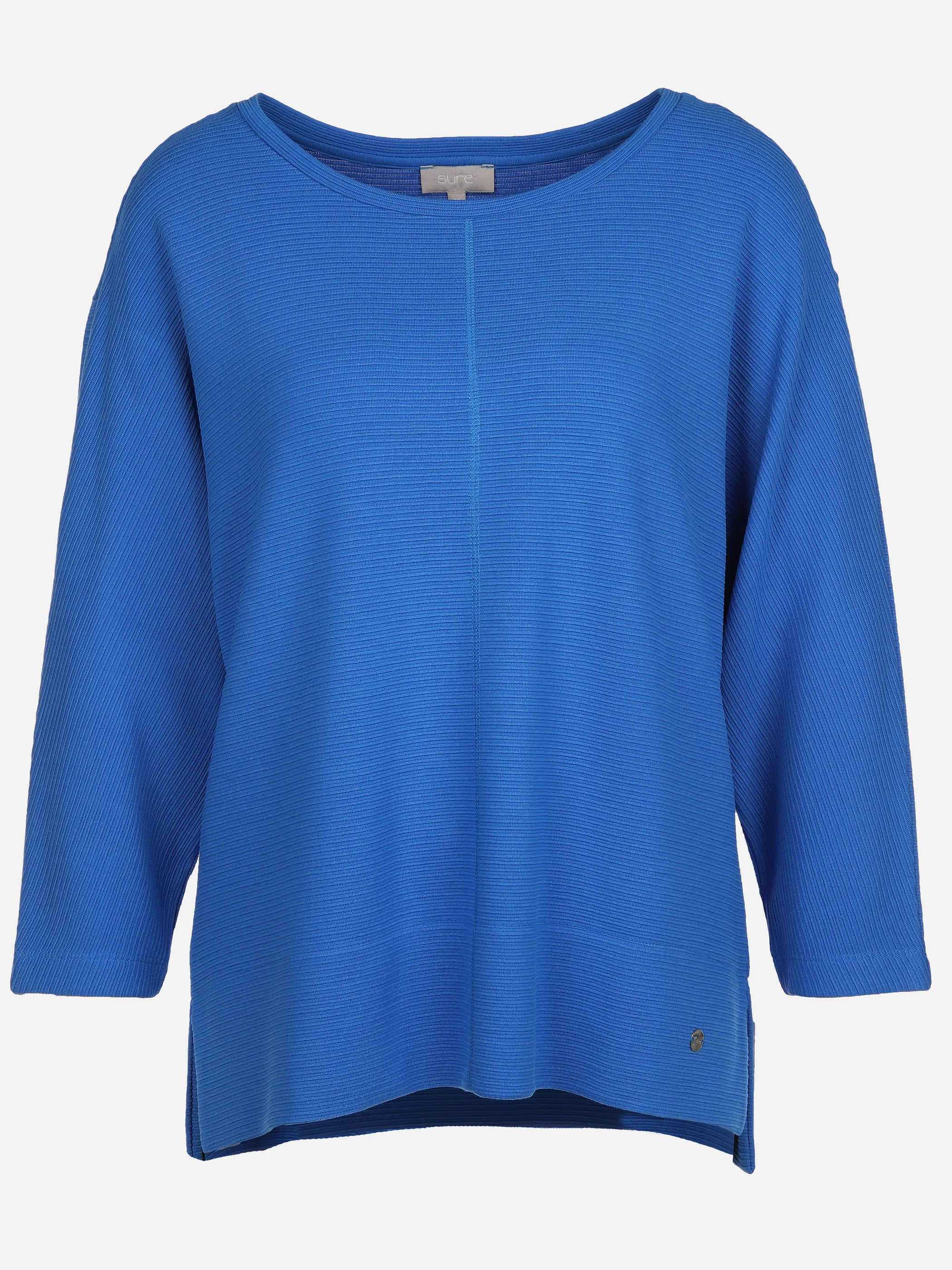 Sure Da-Ottoman-Jaquard-Shirt Blau 889315 INK BLUE 1
