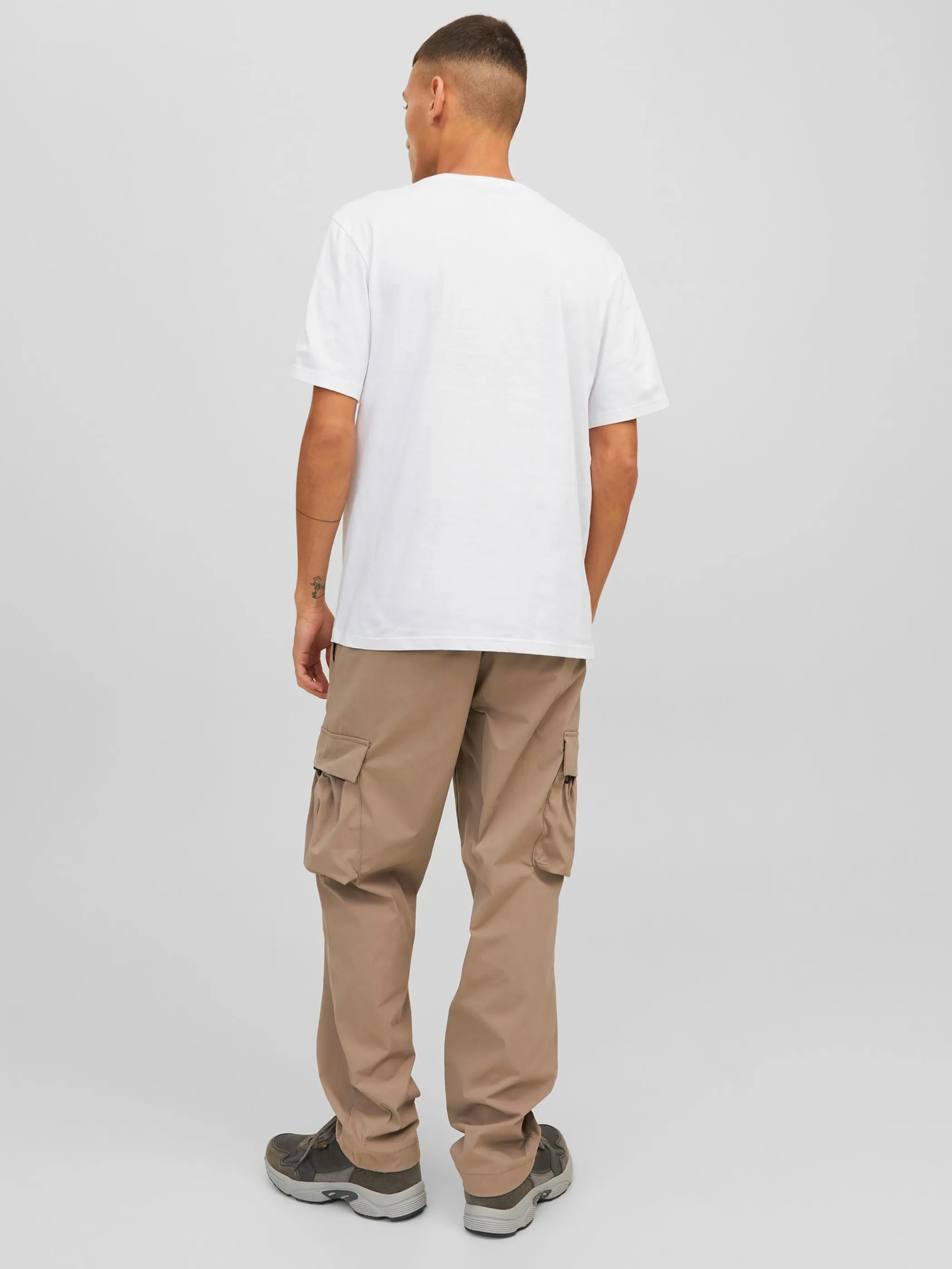 Jack Jones 12240276 JCODUST TEE SS CREW Weiß 883637 178074 2