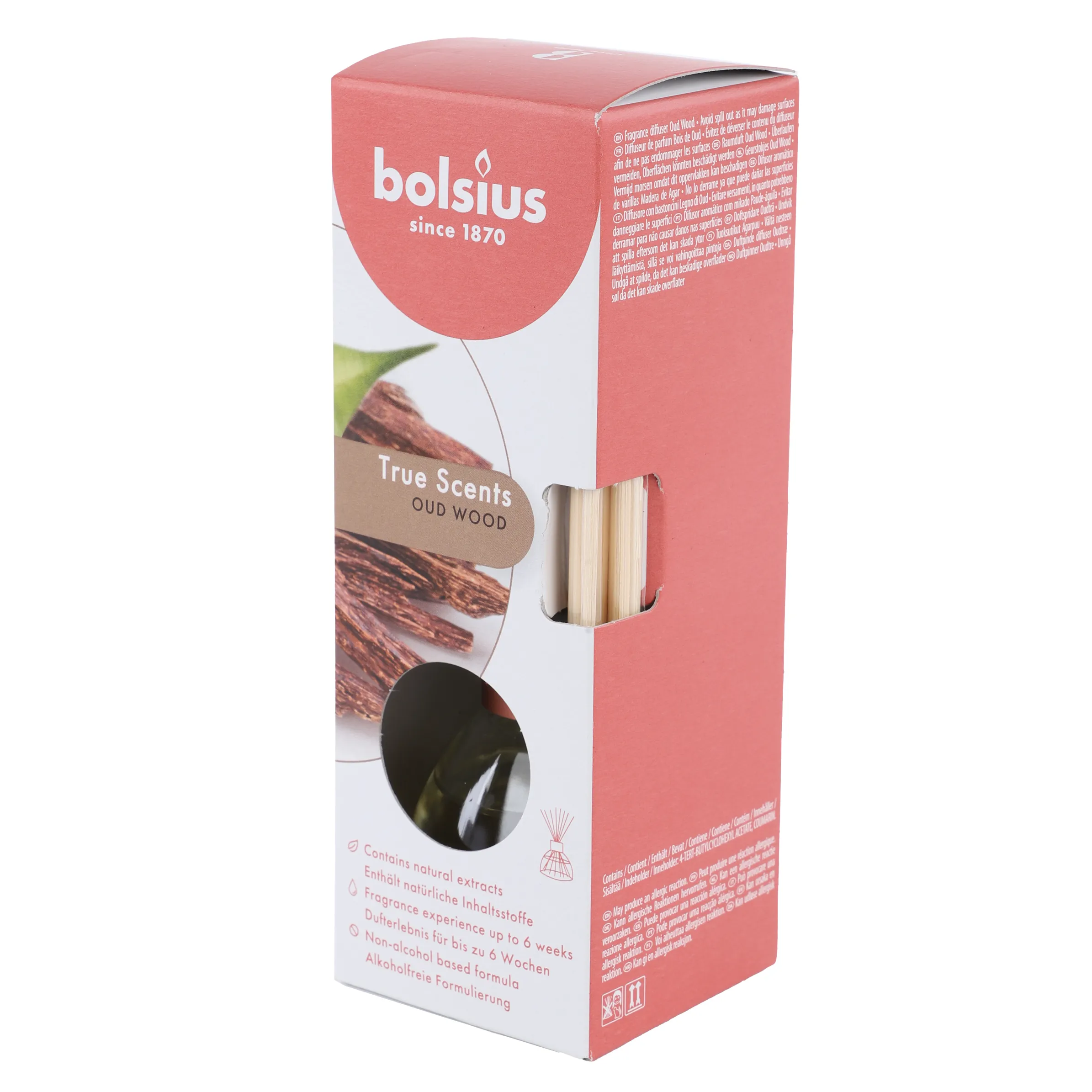 bolsius Raumduft 45ml Wood Bunt 886527 WOOD 1