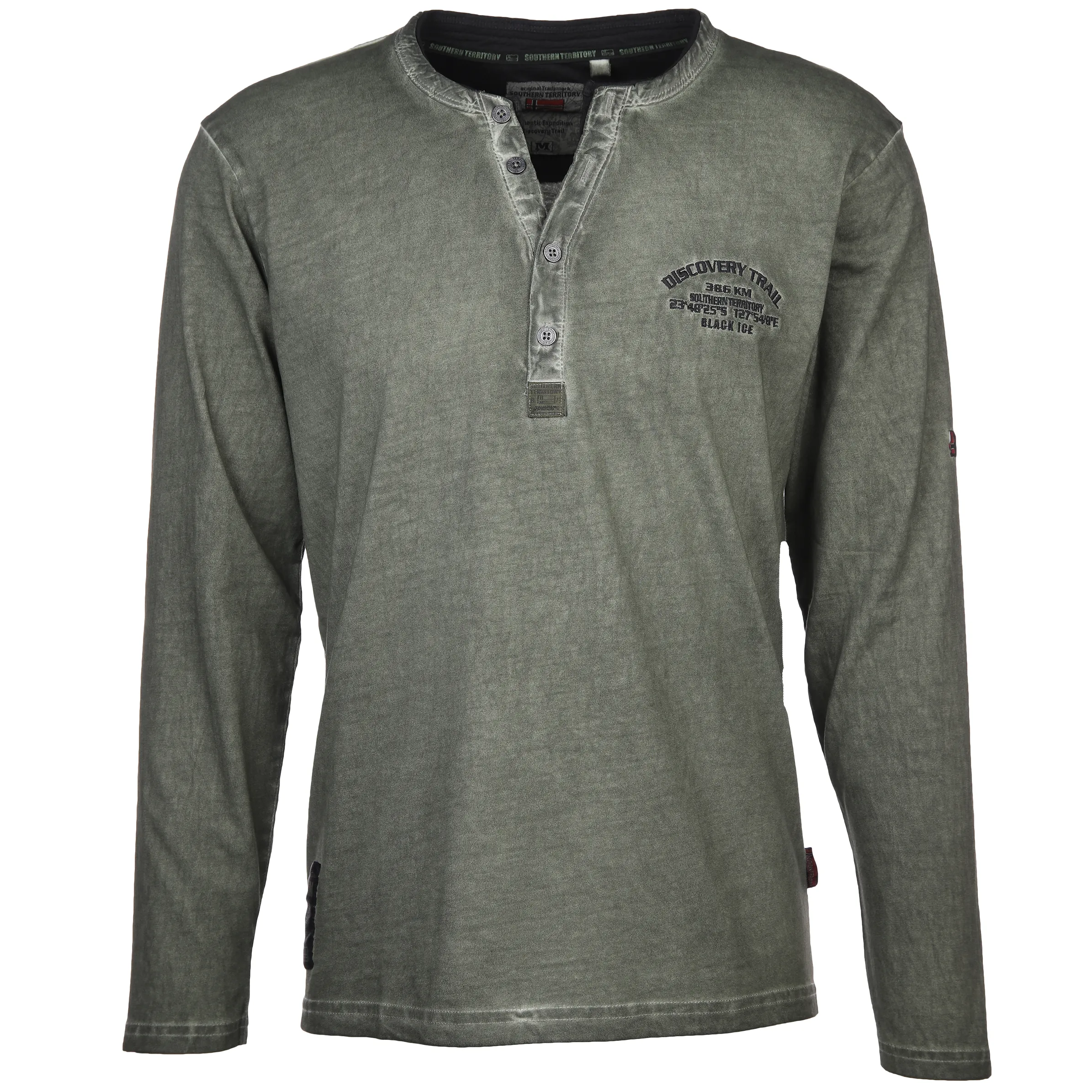 Southern Territory He. Henleyshirt 1/1 Arm Stick Oliv 884588 OLIVE 1 Southern Territory He. Henleyshirt 1/1 Arm Stick Oliv 884588 OLIVE 1