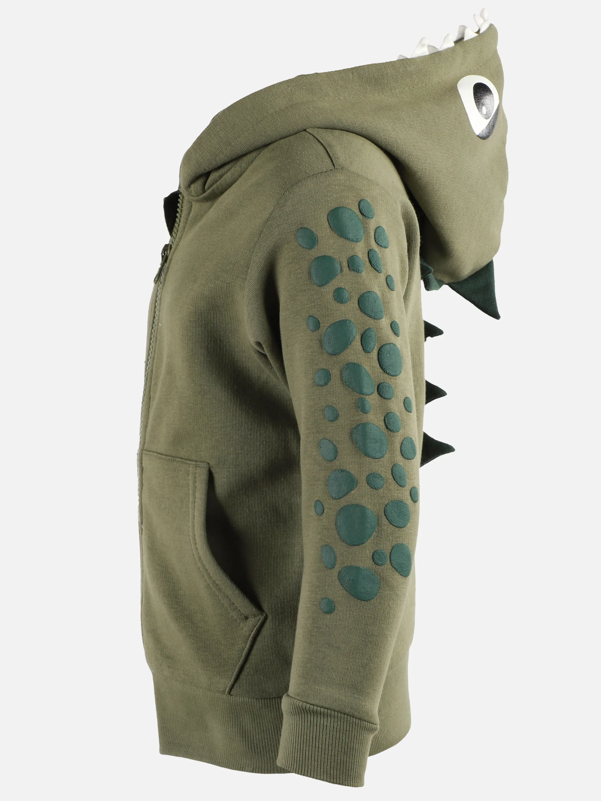 Stop + Go KJ Sweatjacke im Dino Look in grün Grün 899539 GRÜN 3