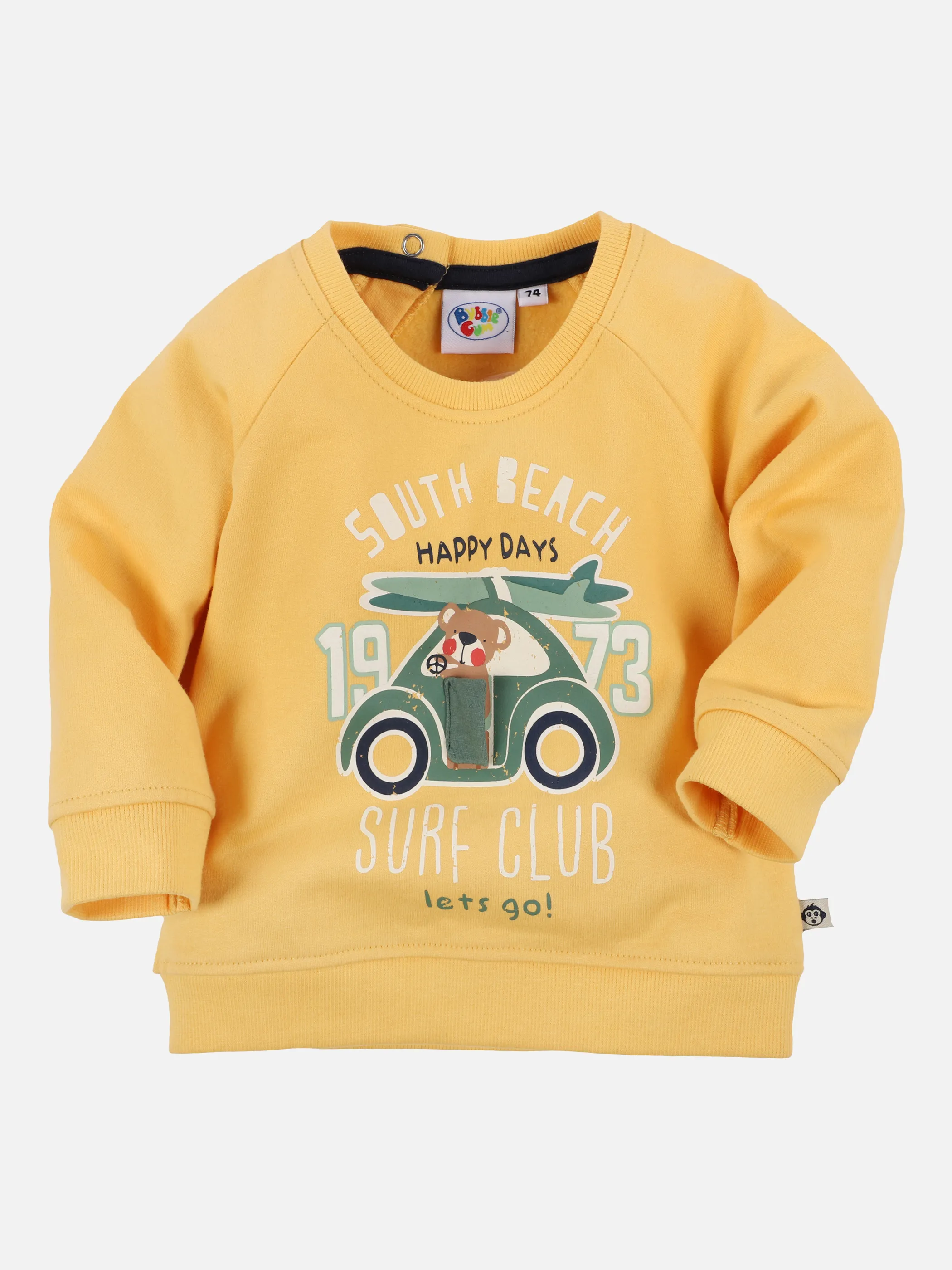 Bubble Gum BJ Sweatshirt mit Applikation Gelb 875611 GELB 1