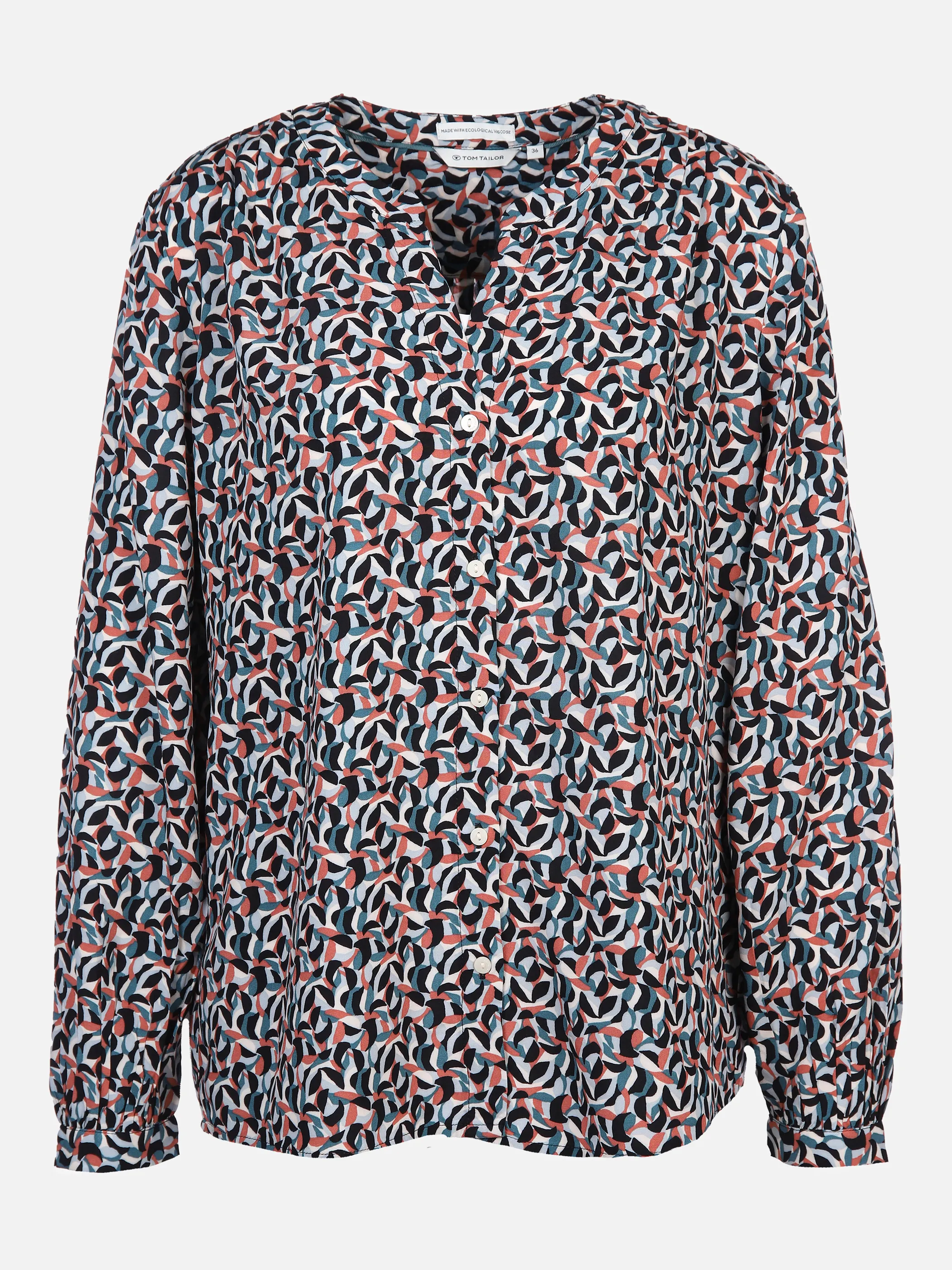 Tom Tailor 1034017 blouse printed Weiß 872187 30719 1 Tom Tailor 1034017 blouse printed Weiß 872187 30719 1