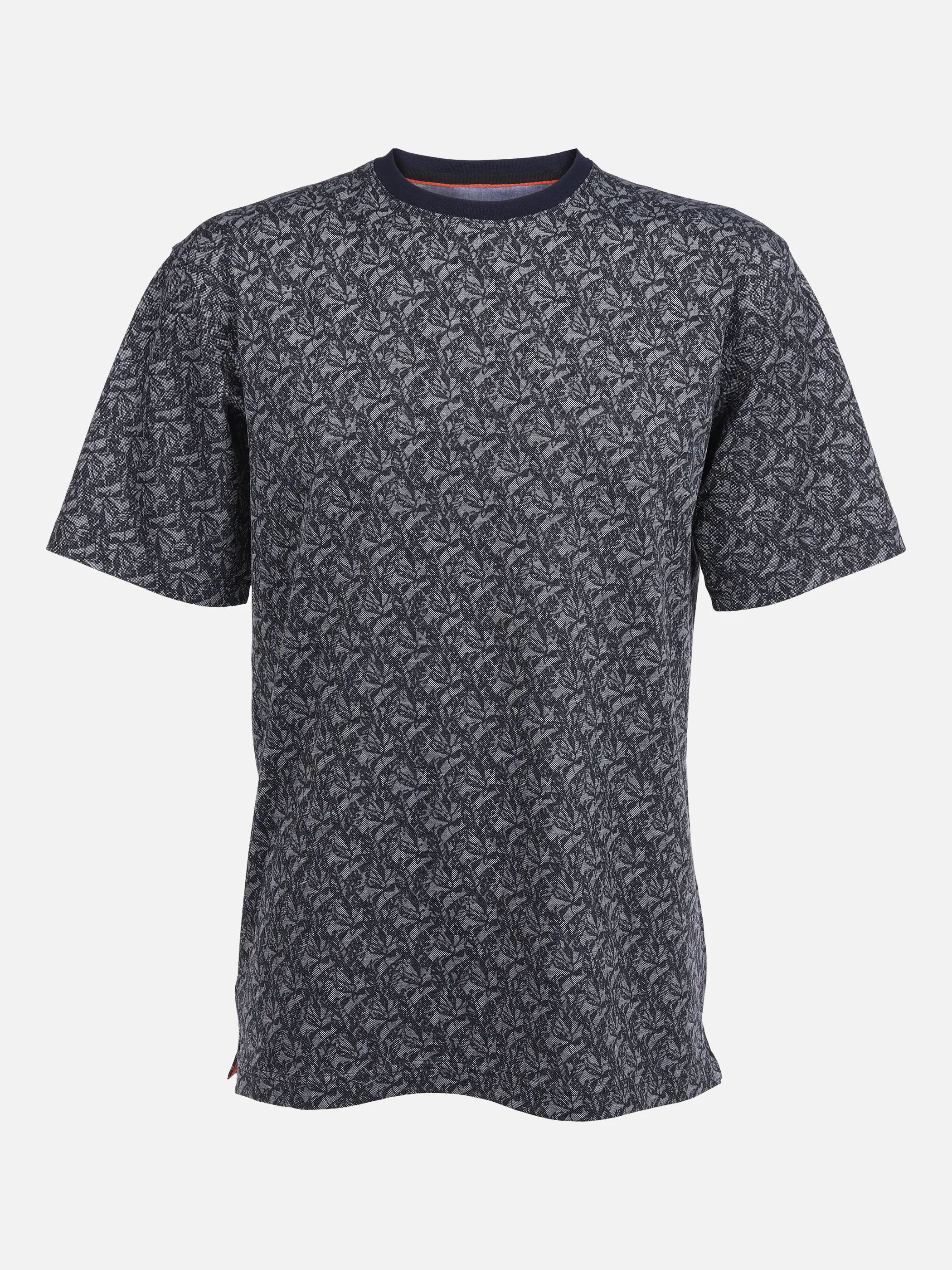 Jim Spencer He. T-Shirt 1/2 Arm allover Grau 865408 GREY 1 Jim Spencer He. T-Shirt 1/2 Arm allover Grau 865408 GREY 1