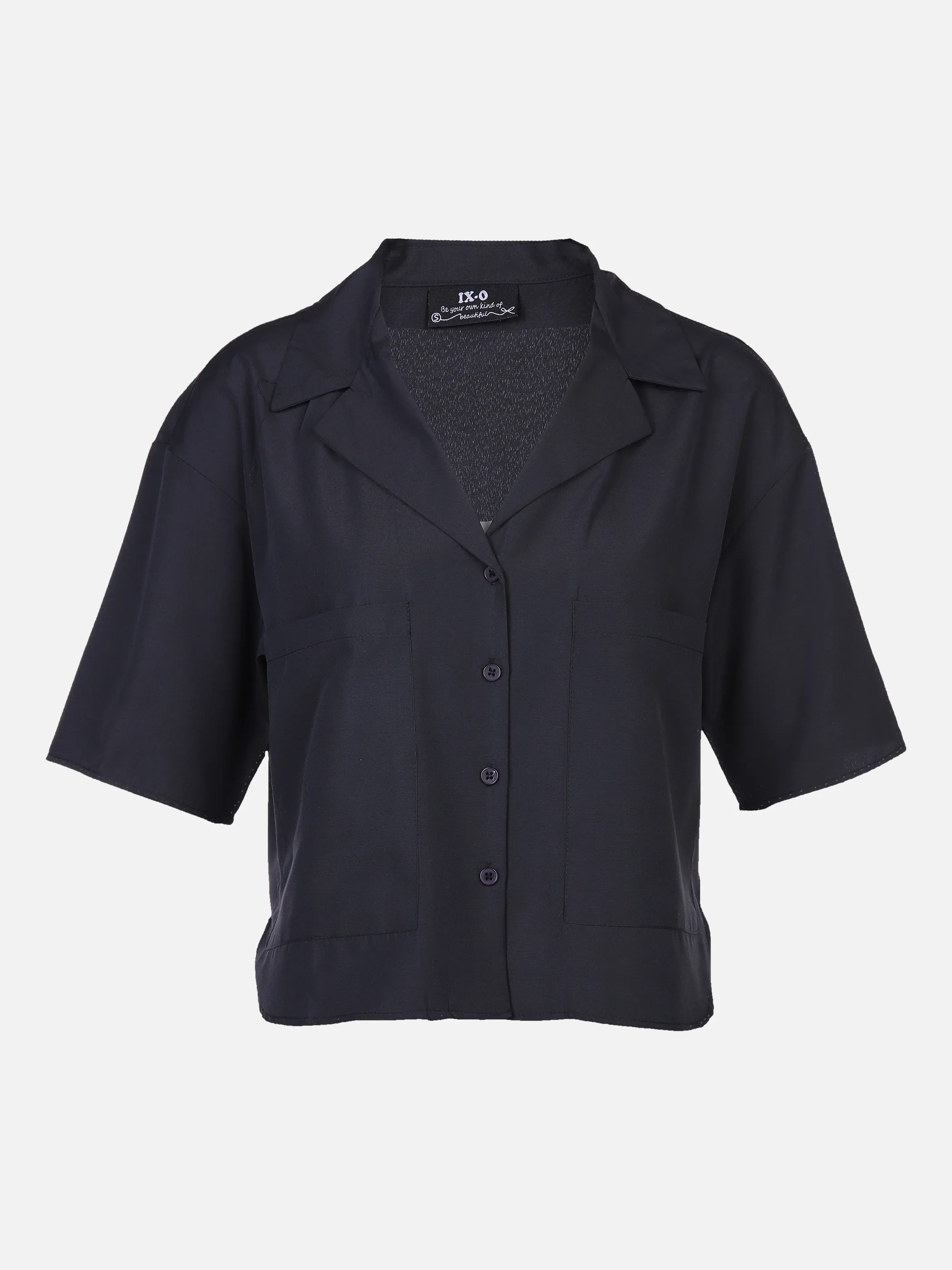 IX-O YF-Da-Bluse, Oversized Grau 864429 19-0201TCX 1 IX-O YF-Da-Bluse, Oversized Grau 864429 19-0201TCX 1