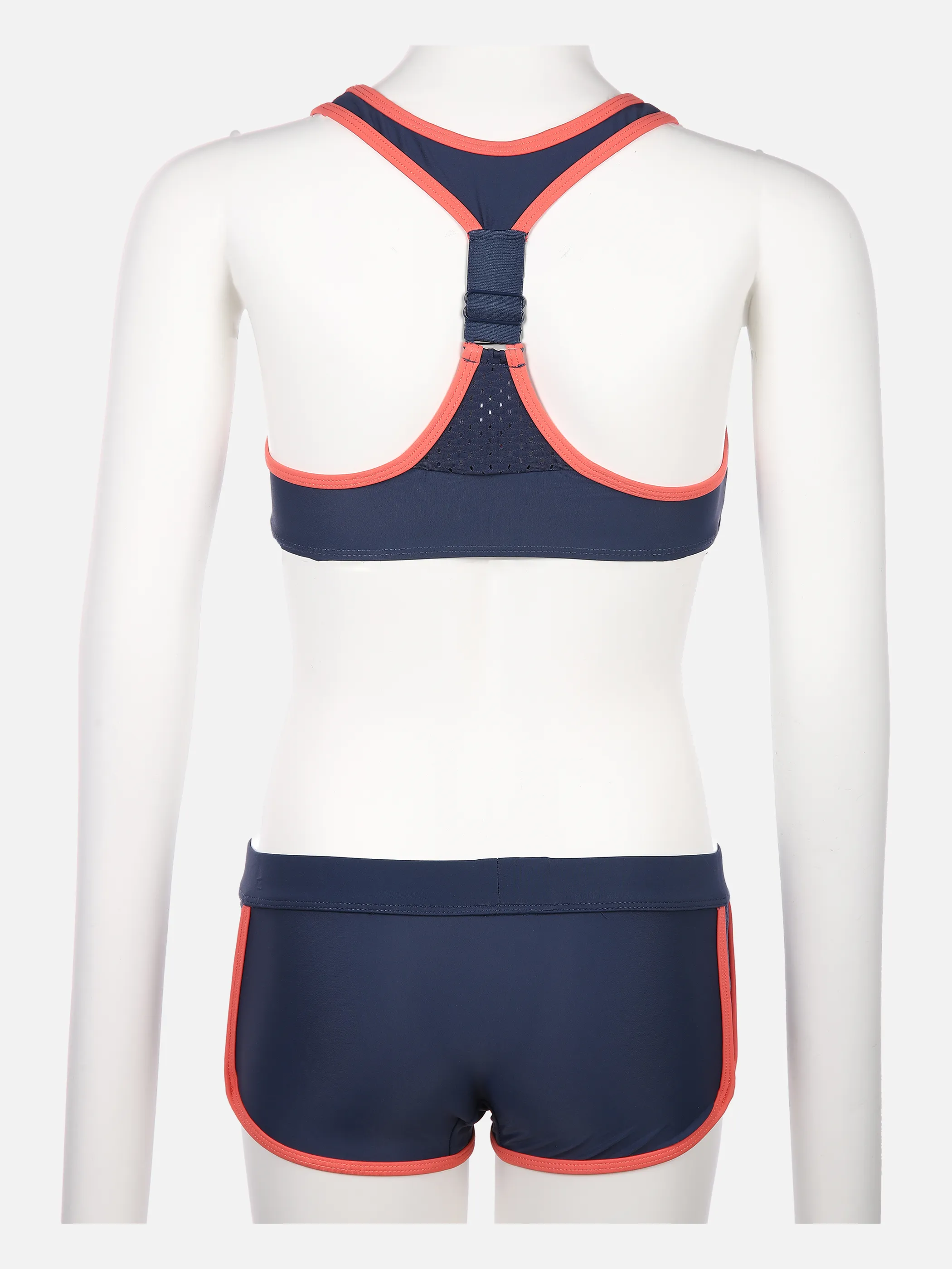 Stop + Go Md-Bustier-Bikini-Set Blau 851110 BLUE/CORAL 2 Stop + Go Md-Bustier-Bikini-Set Blau 851110 BLUE/CORAL 2