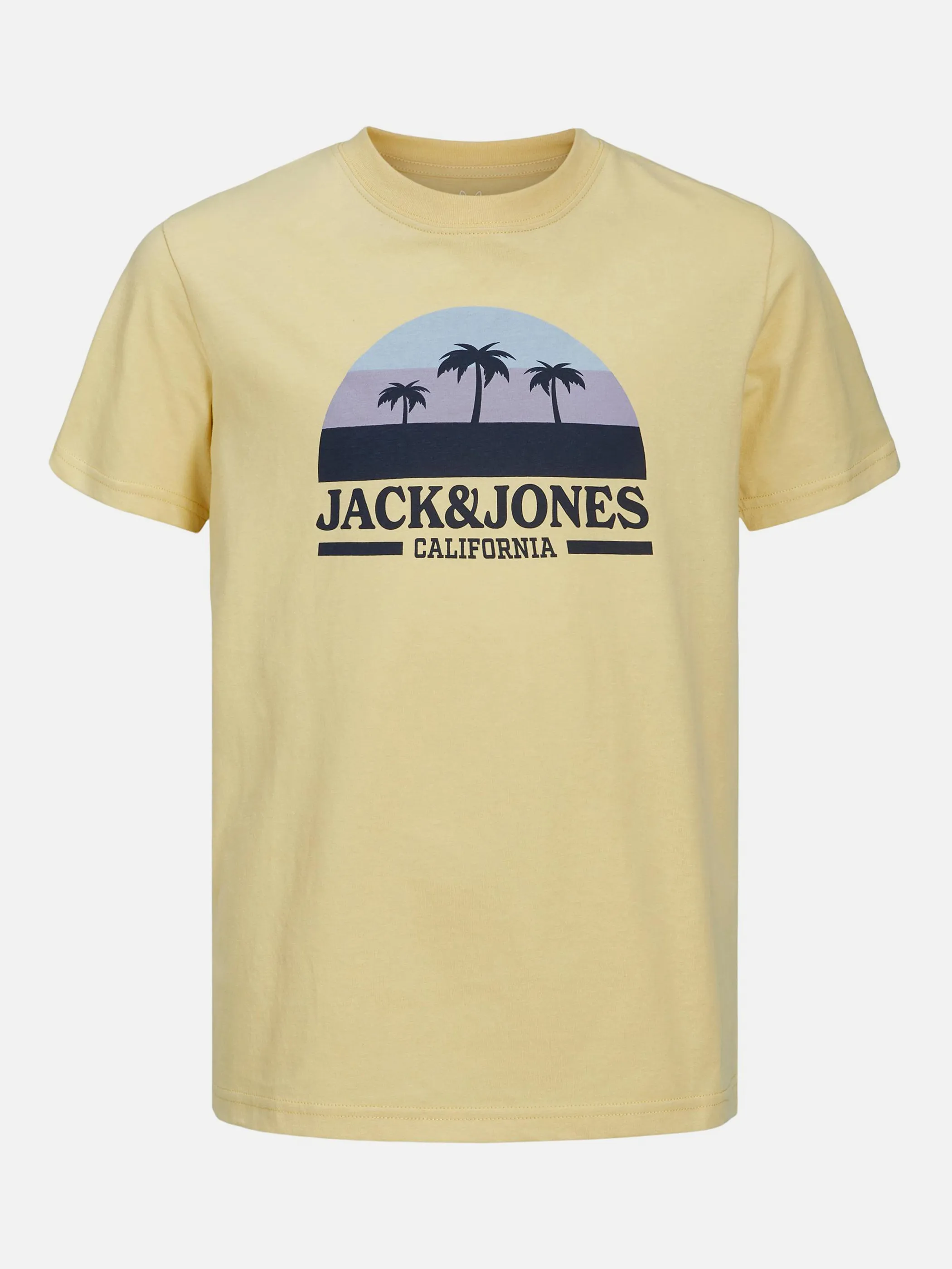 Jack&Jones Junior 12210681 JORMALIBU BRANDING TE Gelb 863525 177780001 1