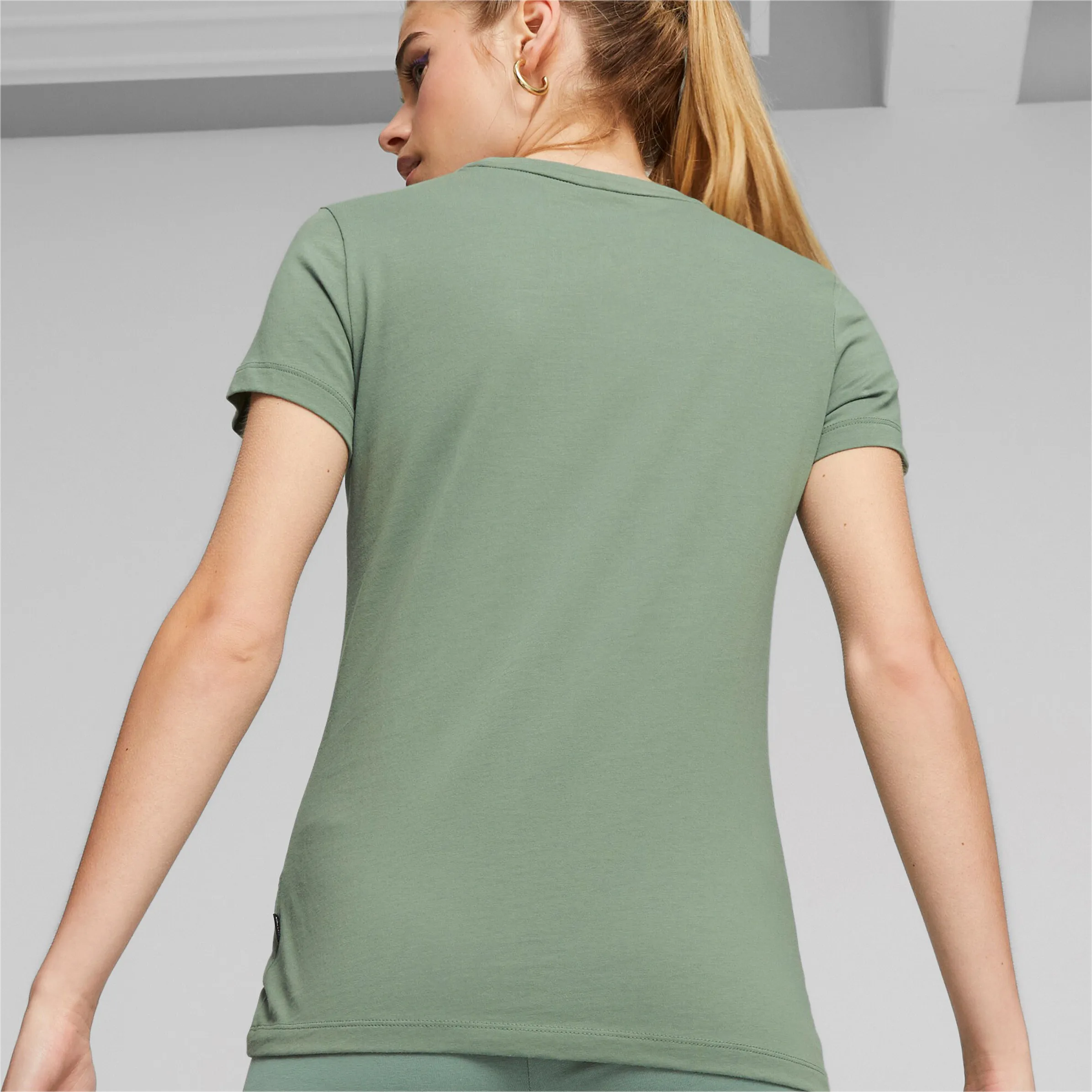 Puma 586775 Da-T-Shirt mit Logo Grün 856617 48 5 Puma 586775 Da-T-Shirt mit Logo Grün 856617 48 5