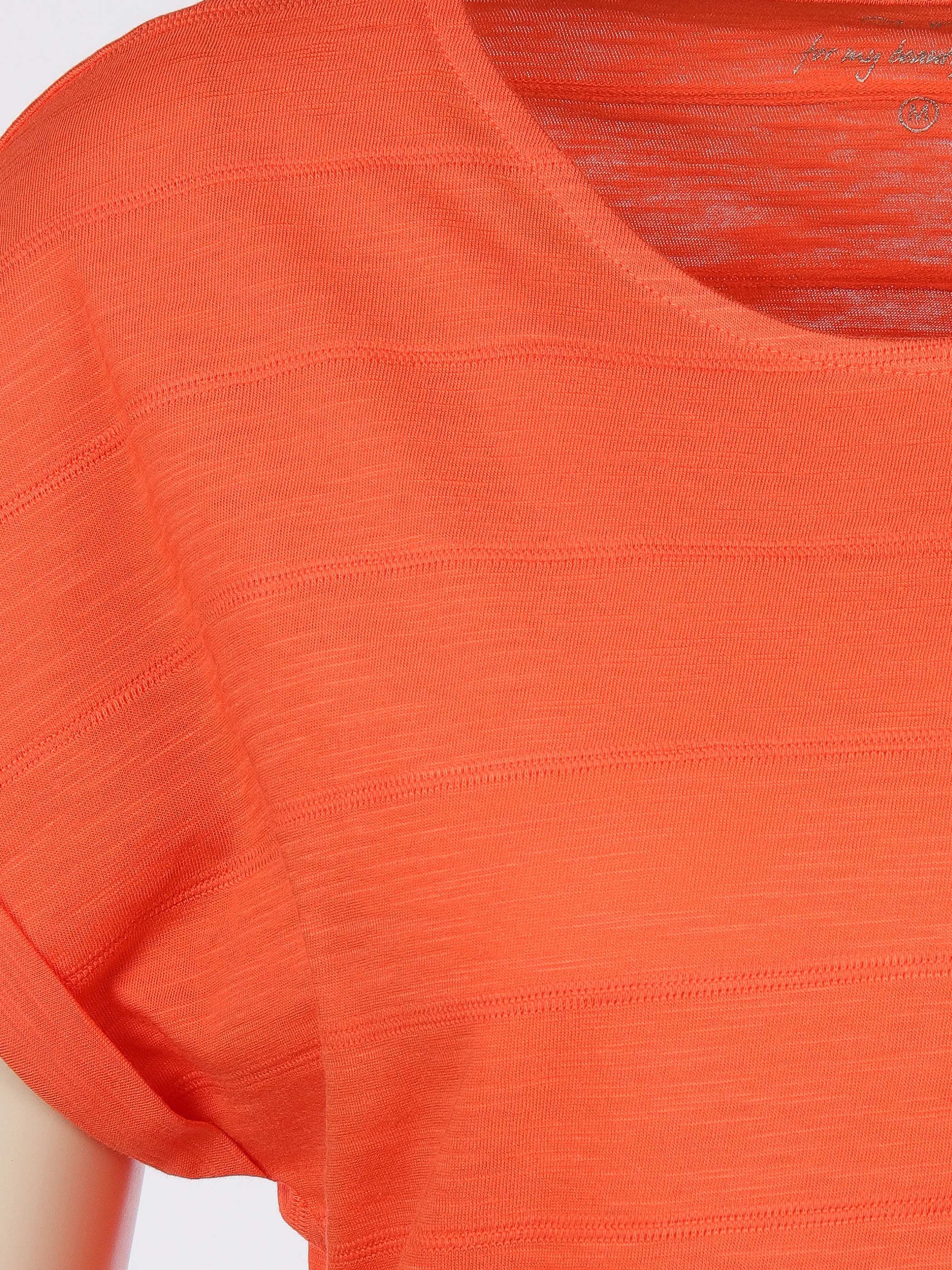 Sure Da-Struktur-T-Shirt Orange 889316 LACHS 3