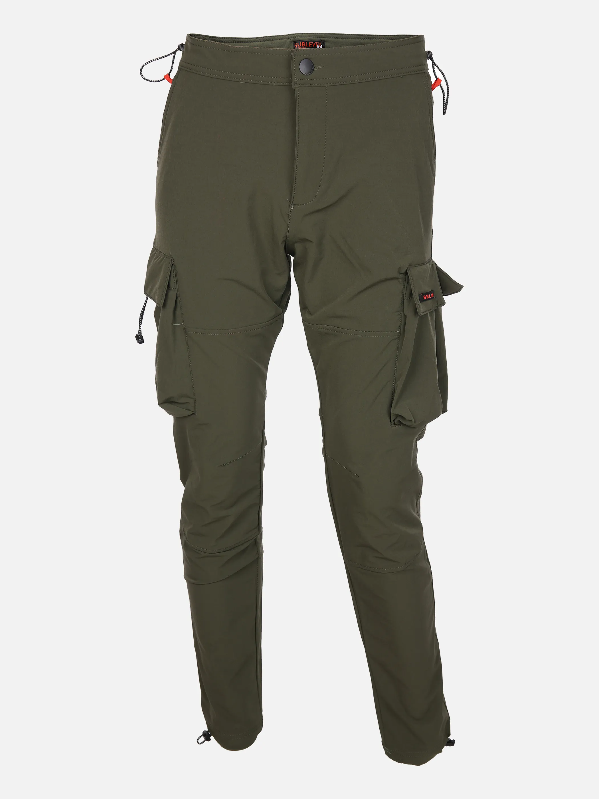 Sublevel He-Cargo-Hose m. franz. Tasche Grün 858999 KHAKI 1