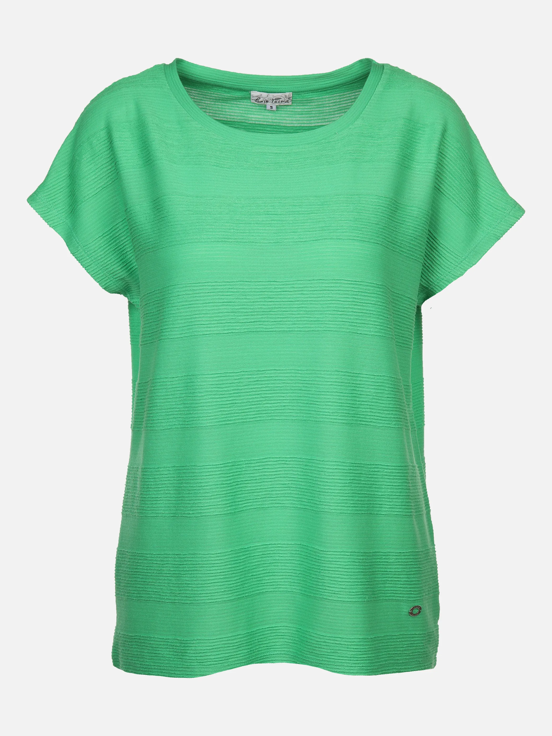 Lisa Tossa Da-Strukturringelshirt m. 1/2 Grün 877641 APFELGRÜN 1 Lisa Tossa Da-Strukturringelshirt m. 1/2 Grün 877641 APFELGRÜN 1