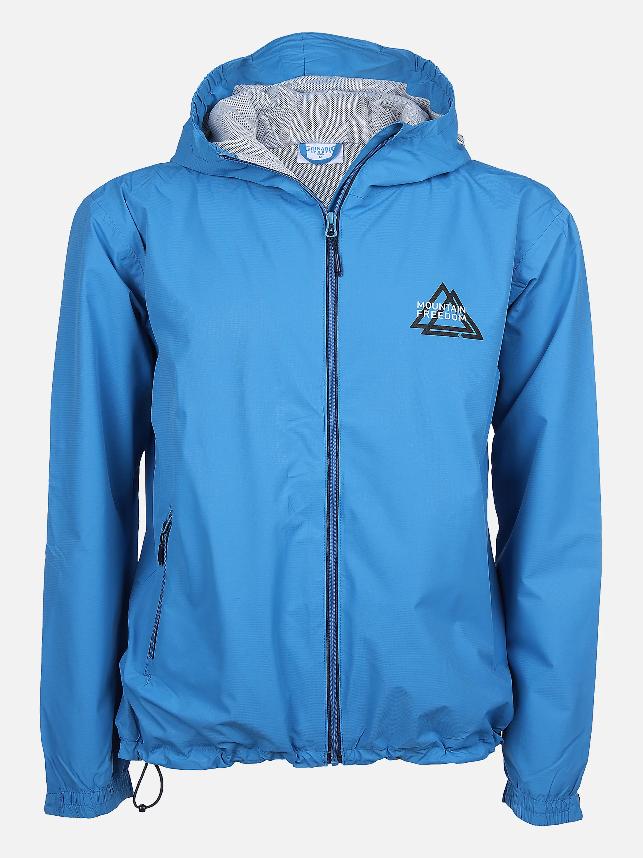 Stop + Go Ki-Regenjacke mit Kapuze Blau 862273 BLAU 1 Stop + Go Ki-Regenjacke mit Kapuze Blau 862273 BLAU 1