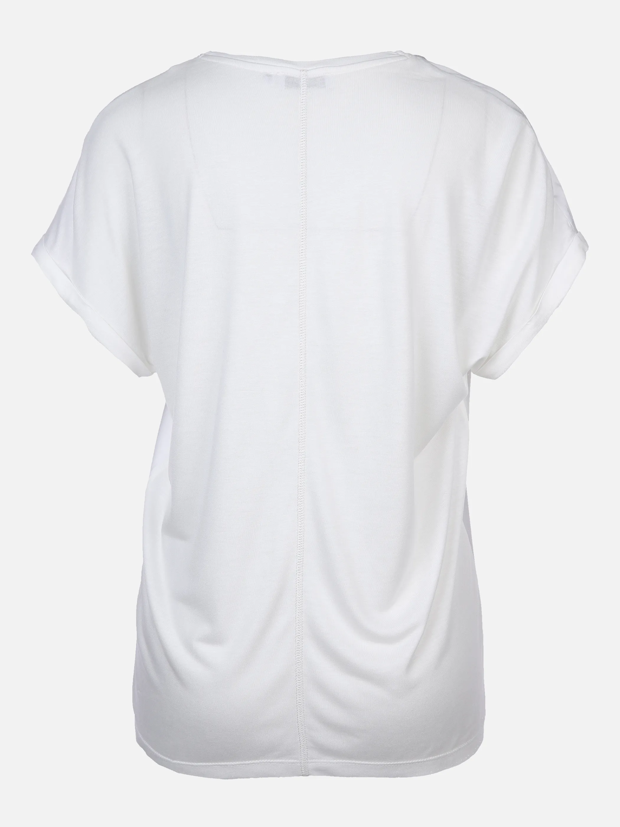 Lisa Tossa Da-T-Shirt mit Folienprint Weiß 878260 OFFWHITE 2 Lisa Tossa Da-T-Shirt mit Folienprint Weiß 878260 OFFWHITE 2