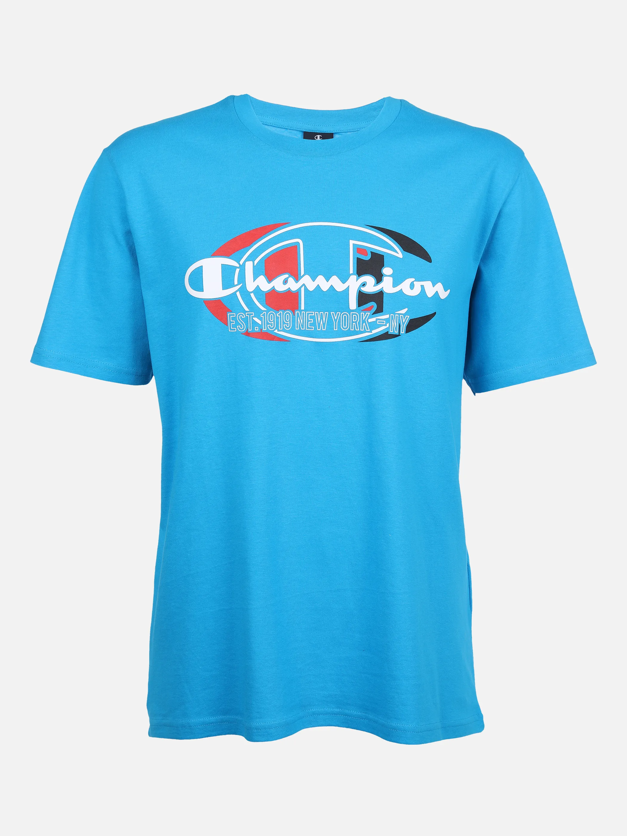 Champion 217279 YF-He-T-Shirt, Crewneck Blau 861238 BS107 ATB 1 Champion 217279 YF-He-T-Shirt, Crewneck Blau 861238 BS107 ATB 1