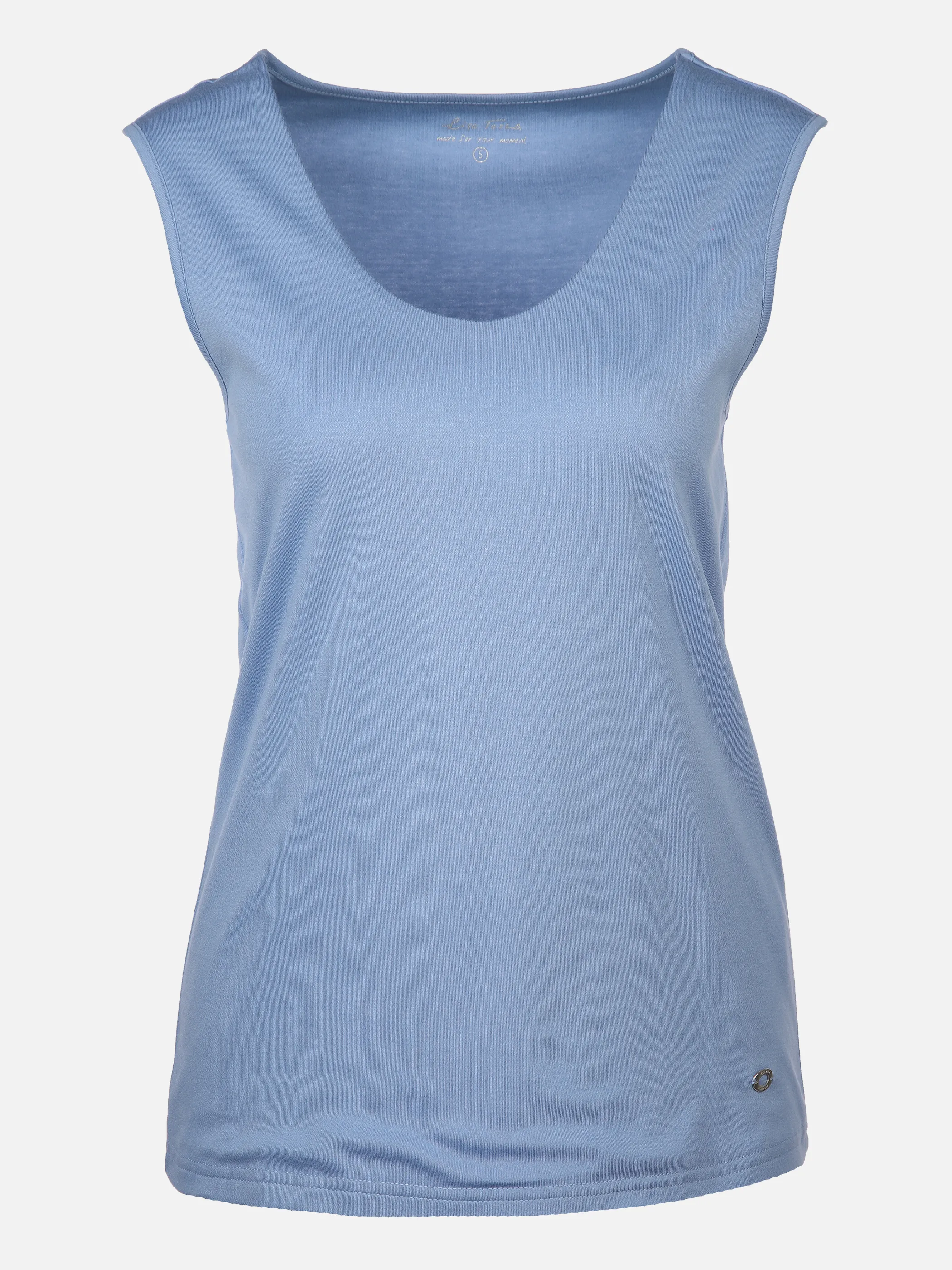 Lisa Tossa Da-Tank-Top uni Blau 865679 SUMMER SEA 1 Lisa Tossa Da-Tank-Top uni Blau 865679 SUMMER SEA 1
