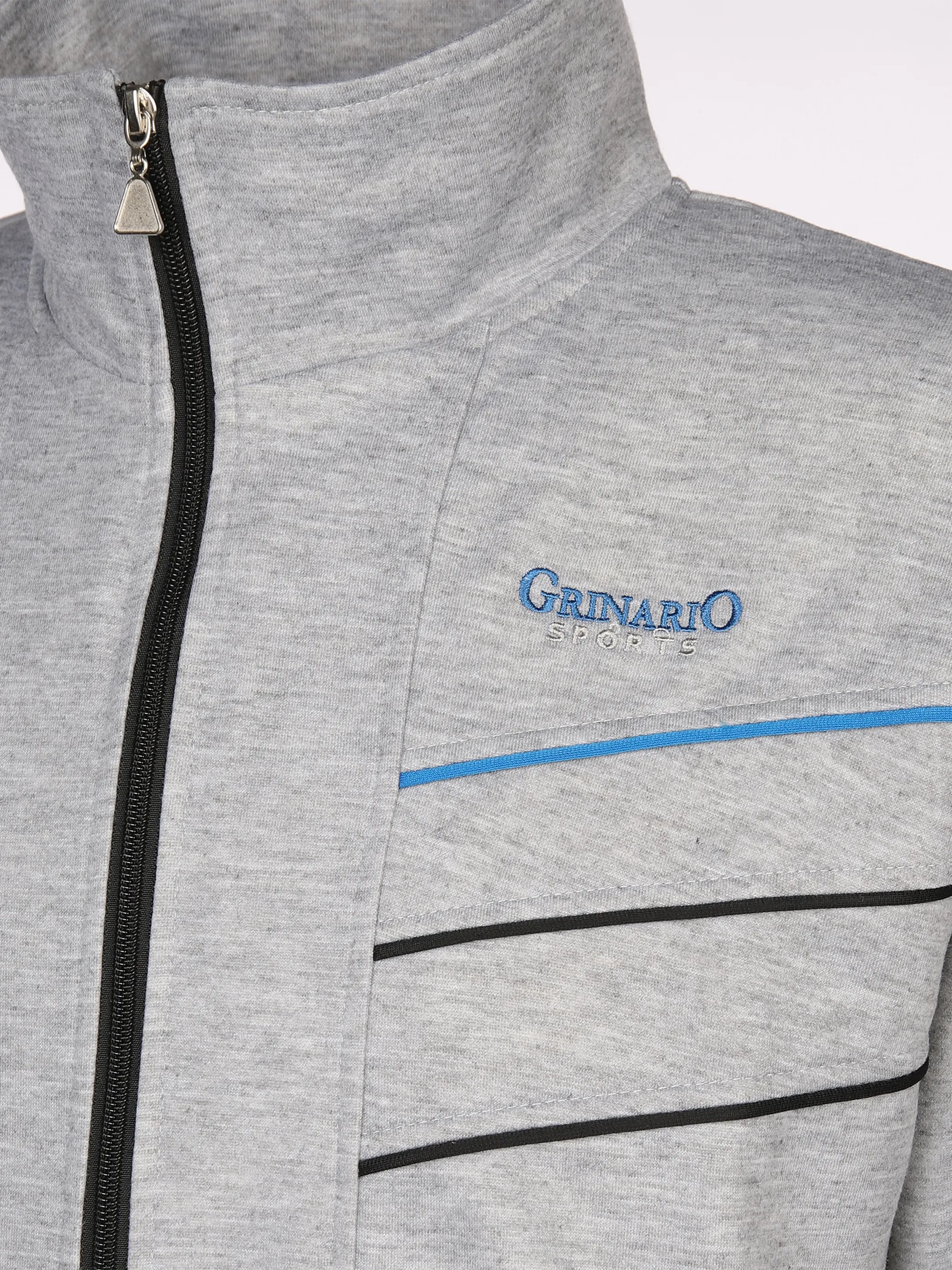 Grinario Sports He-Trainigsanzug Kurzgröße Grau 873653 GRAU/SCHWA 4 Grinario Sports He-Trainigsanzug Kurzgröße Grau 873653 GRAU/SCHWA 4