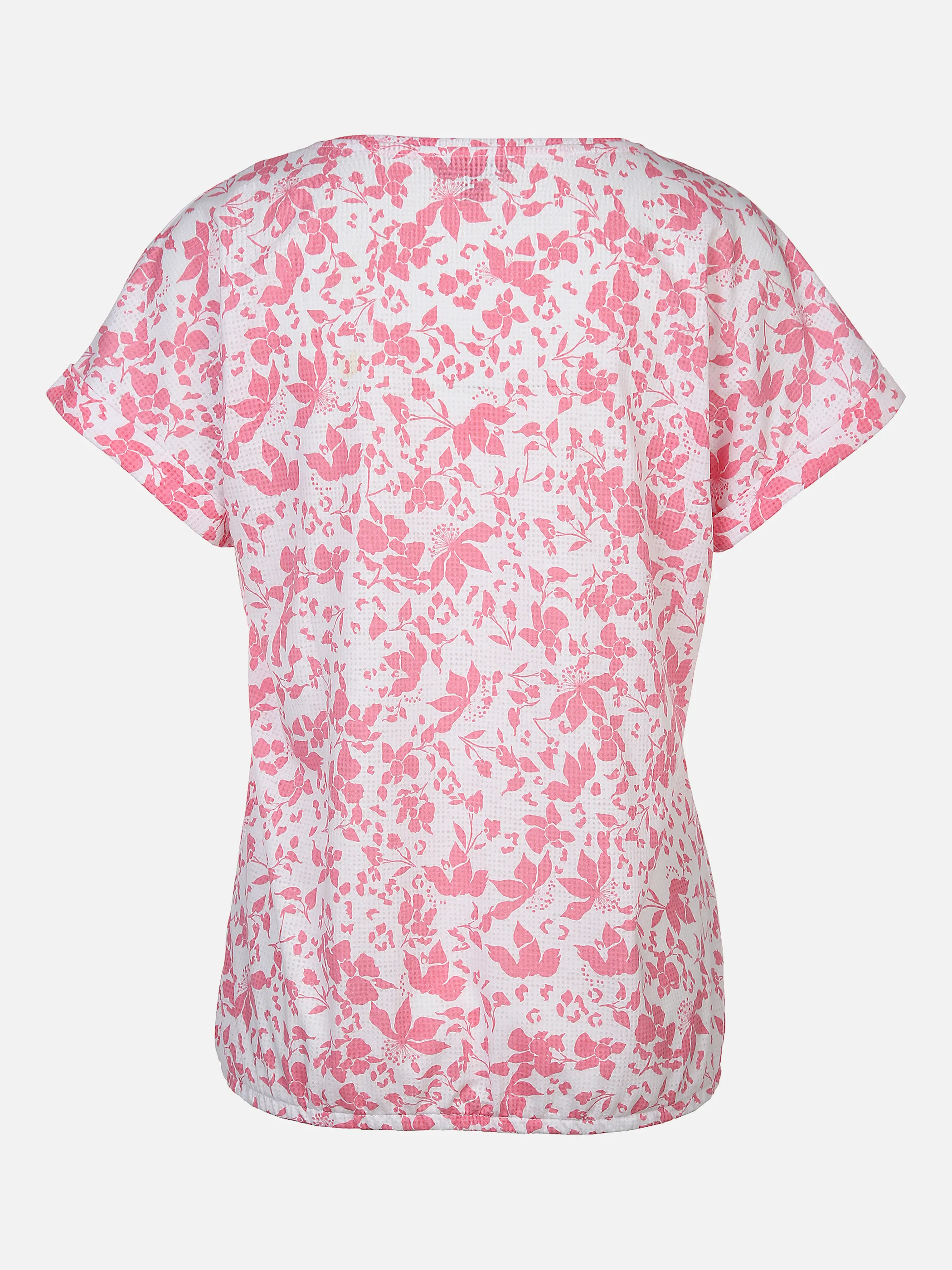 Sure Da-Alloverprintshirt m.Rundhal Pink 873371 FLAMINGO 2