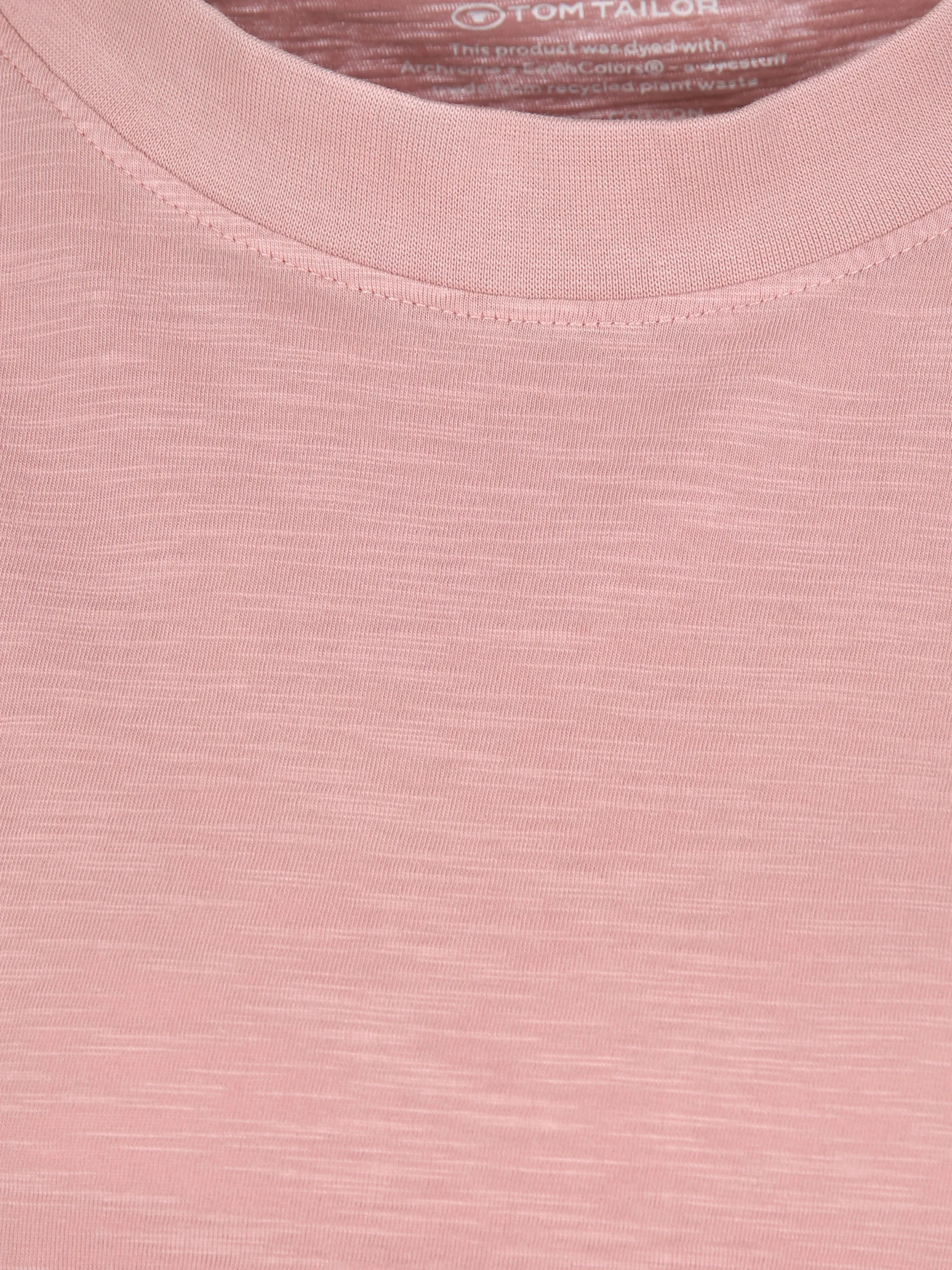 Tom Tailor 1031213 t-shirt natural dye Rosa 865218 29515 3 Tom Tailor 1031213 t-shirt natural dye Rosa 865218 29515 3