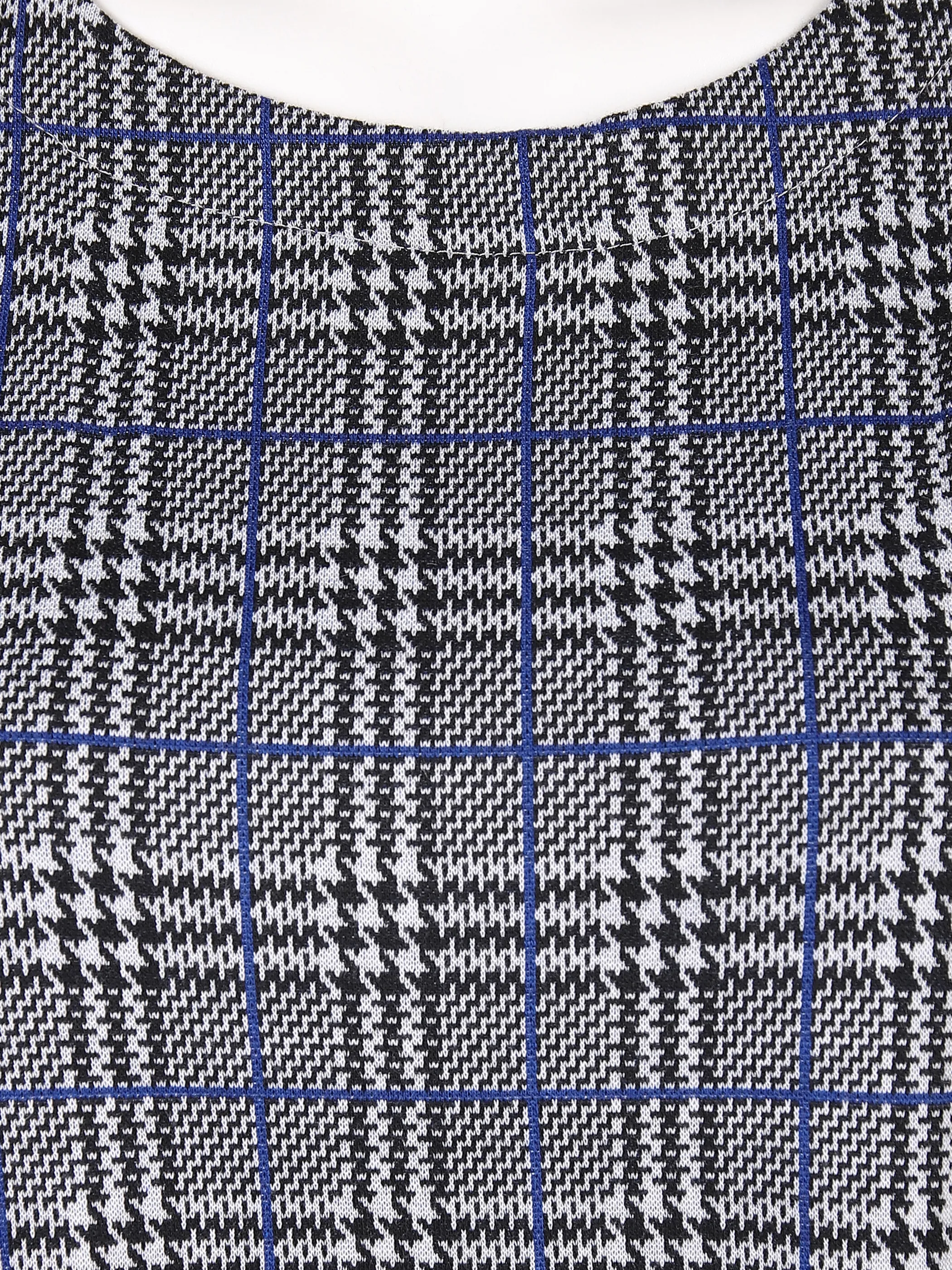 Sure Da-Jacquard-Glencheckkleid Blau 844886 ROYAL 3 Sure Da-Jacquard-Glencheckkleid Blau 844886 ROYAL 3