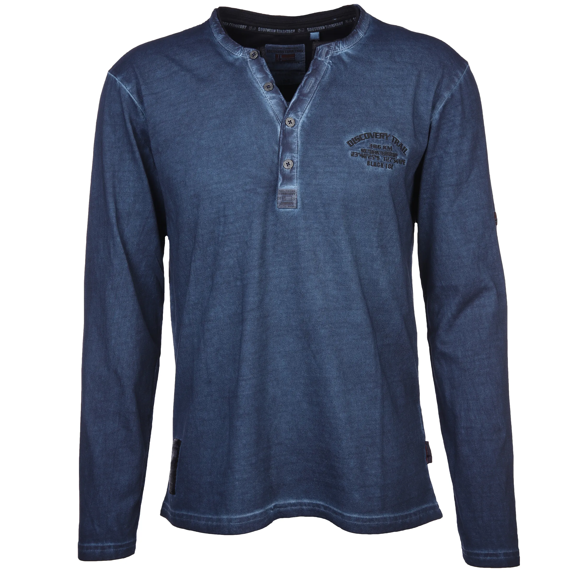 Southern Territory He. Henleyshirt 1/1 Arm Stick Blau 884588 NAVY 1 Southern Territory He. Henleyshirt 1/1 Arm Stick Blau 884588 NAVY 1