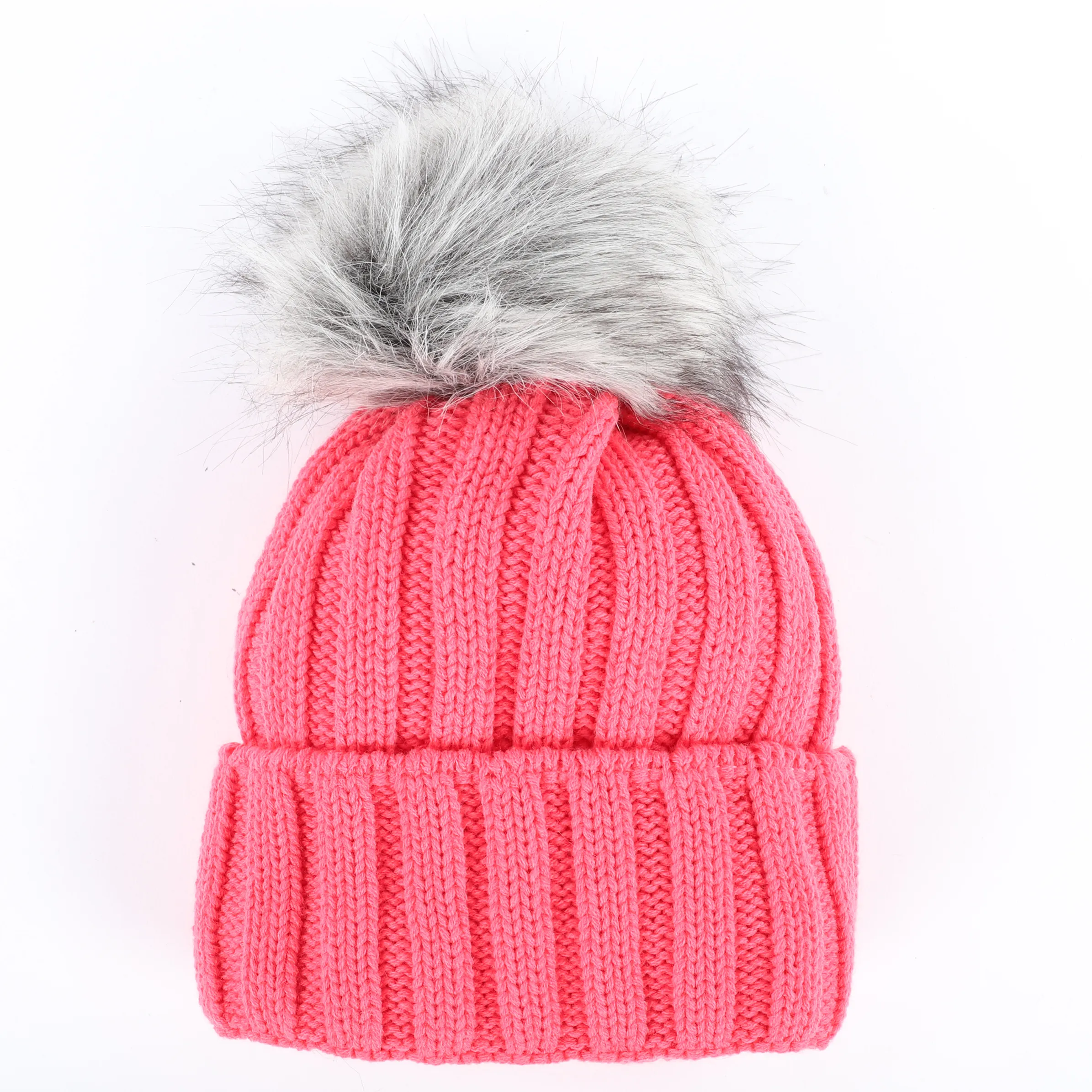 Lisa Tossa Da-Mütze m. Bommel Pink 883315 ADUA 1