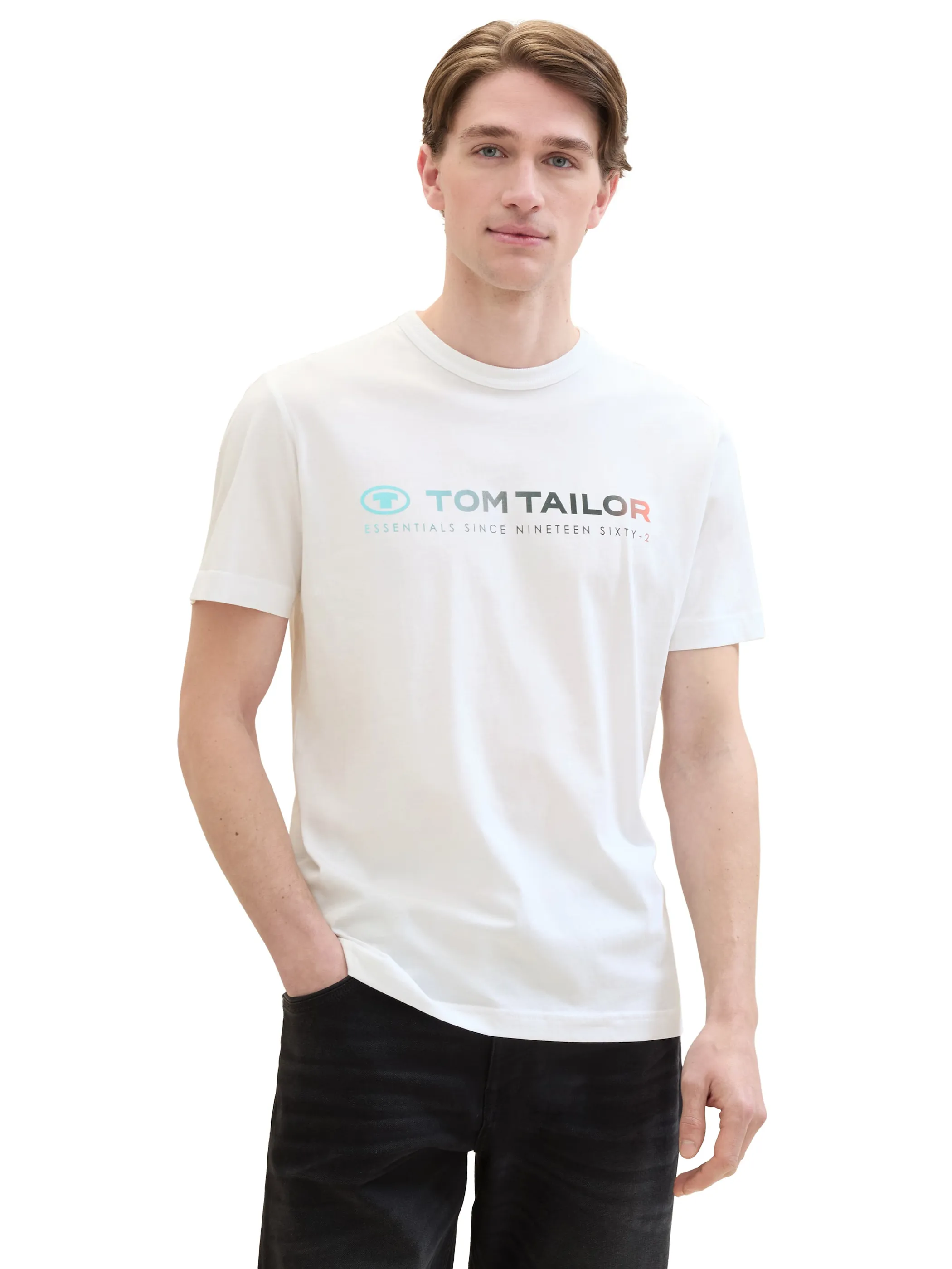 Tom Tailor 1041855 printed t-shirt Weiß 895629 20000 3
