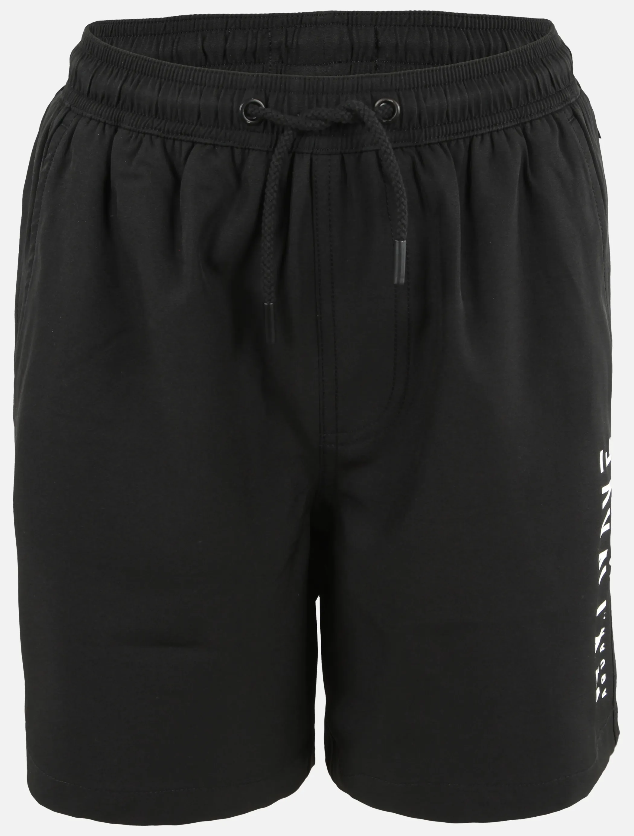 Stop + Go Kn-Badeshorts uni Schwarz 890154 BLACK 1