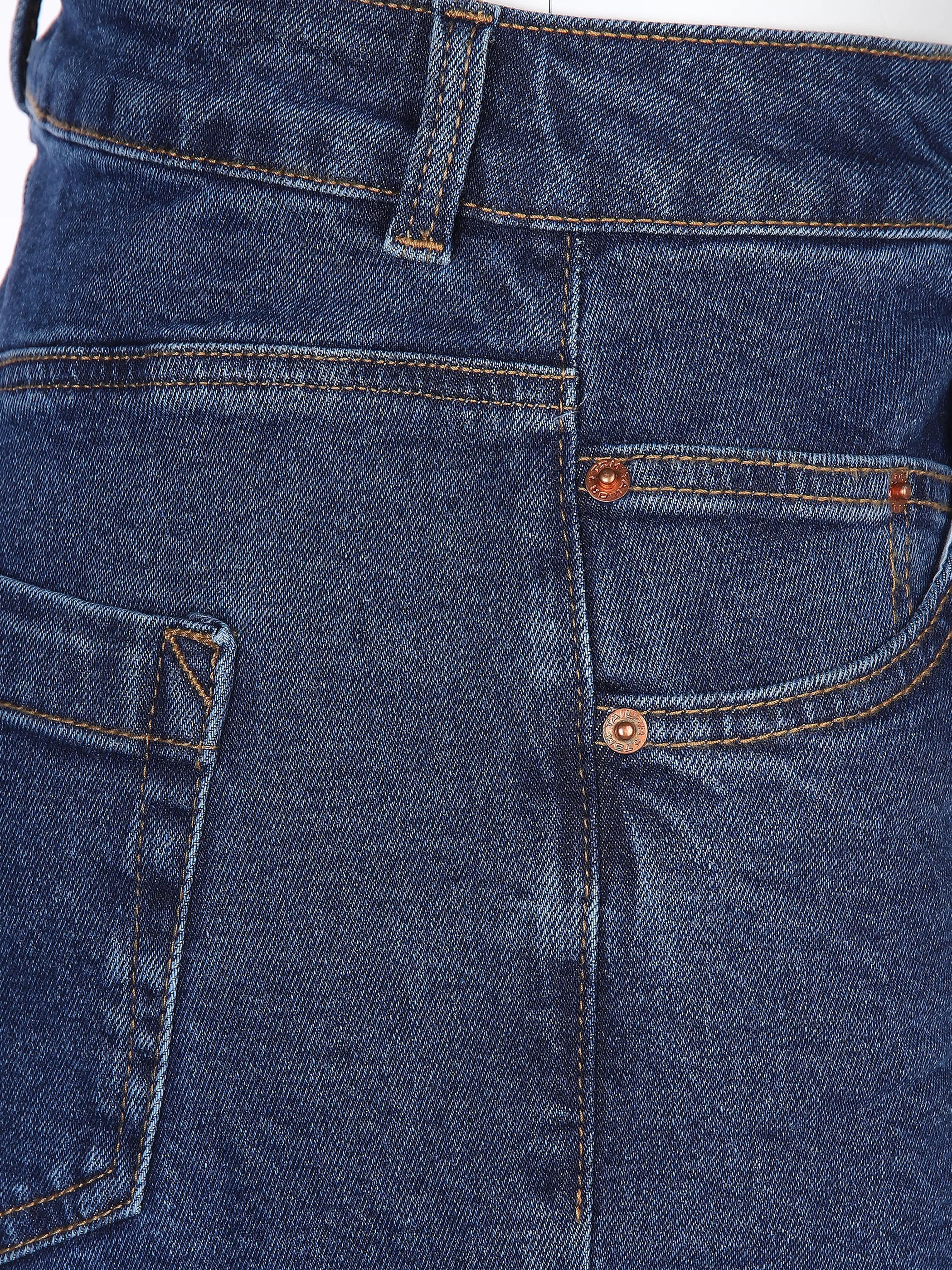 Tom Tailor 1032666 denim high waist culot Blau 869483 10113 3 Tom Tailor 1032666 denim high waist culot Blau 869483 10113 3