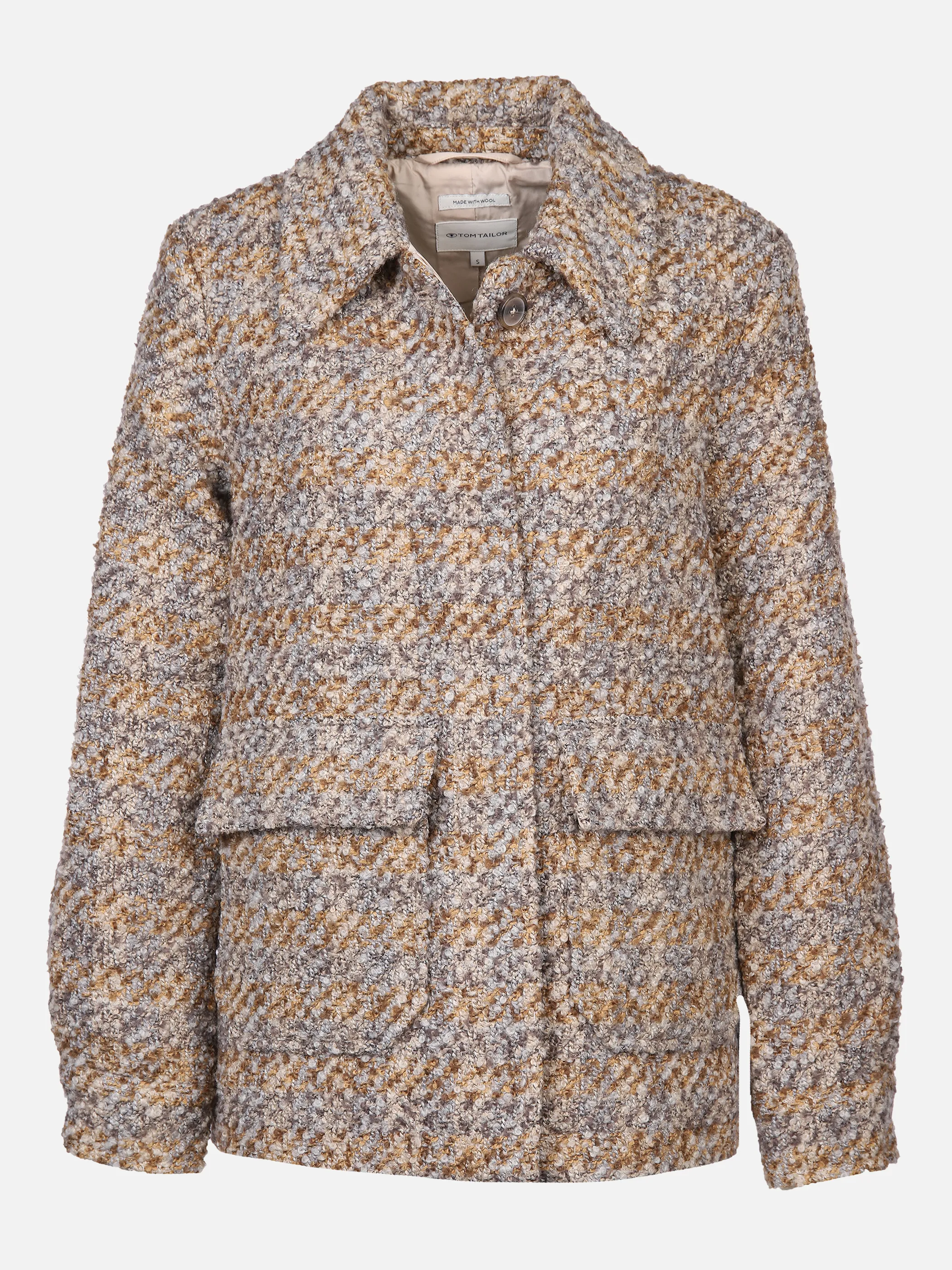 Tom Tailor 1032457 boucle jacket Weiß 869473 30283 1 Tom Tailor 1032457 boucle jacket Weiß 869473 30283 1