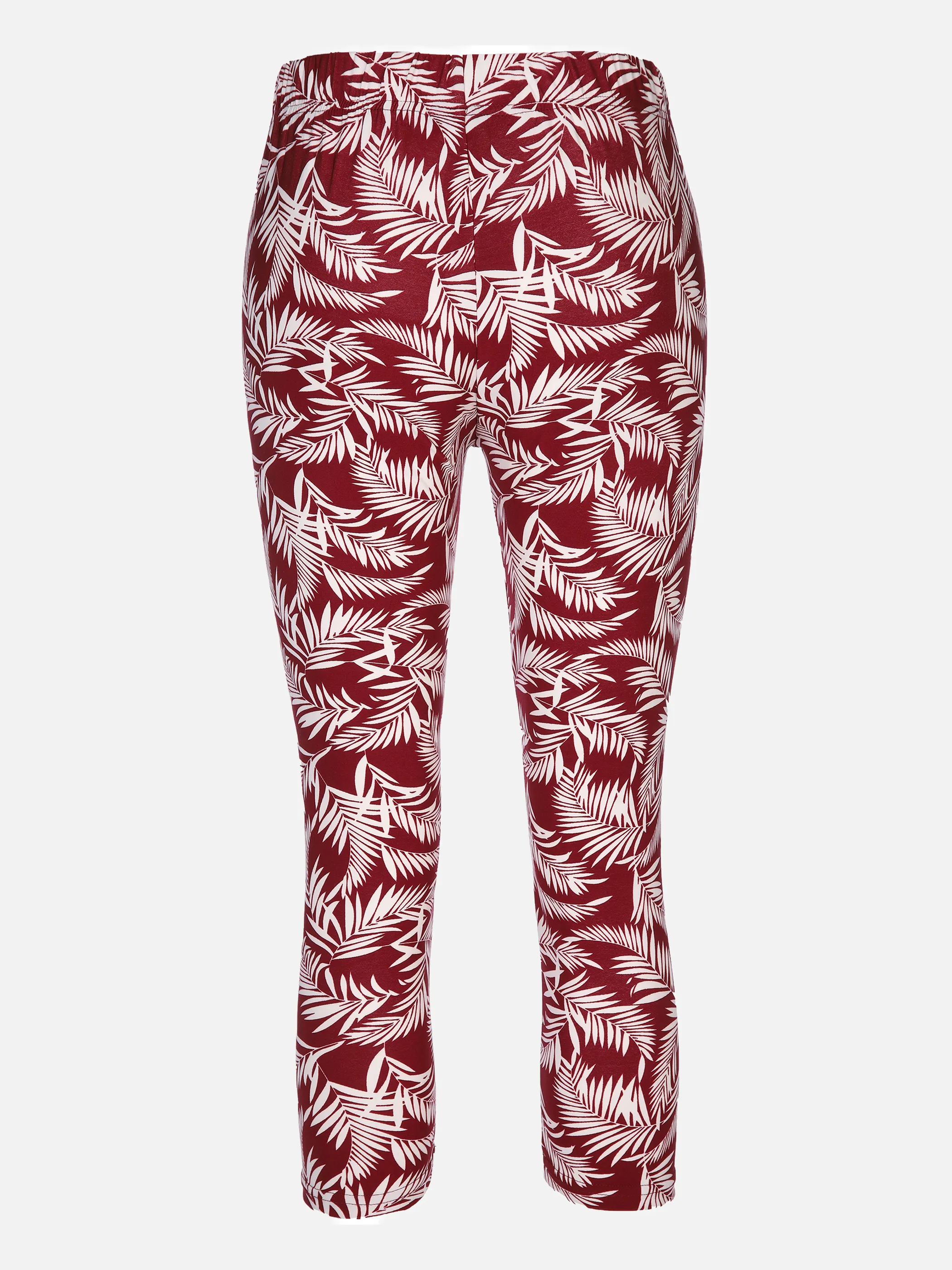 Sure Da-Capri-Leggings m. Alloverpr Rot 867853 DK.CHILI/O 2