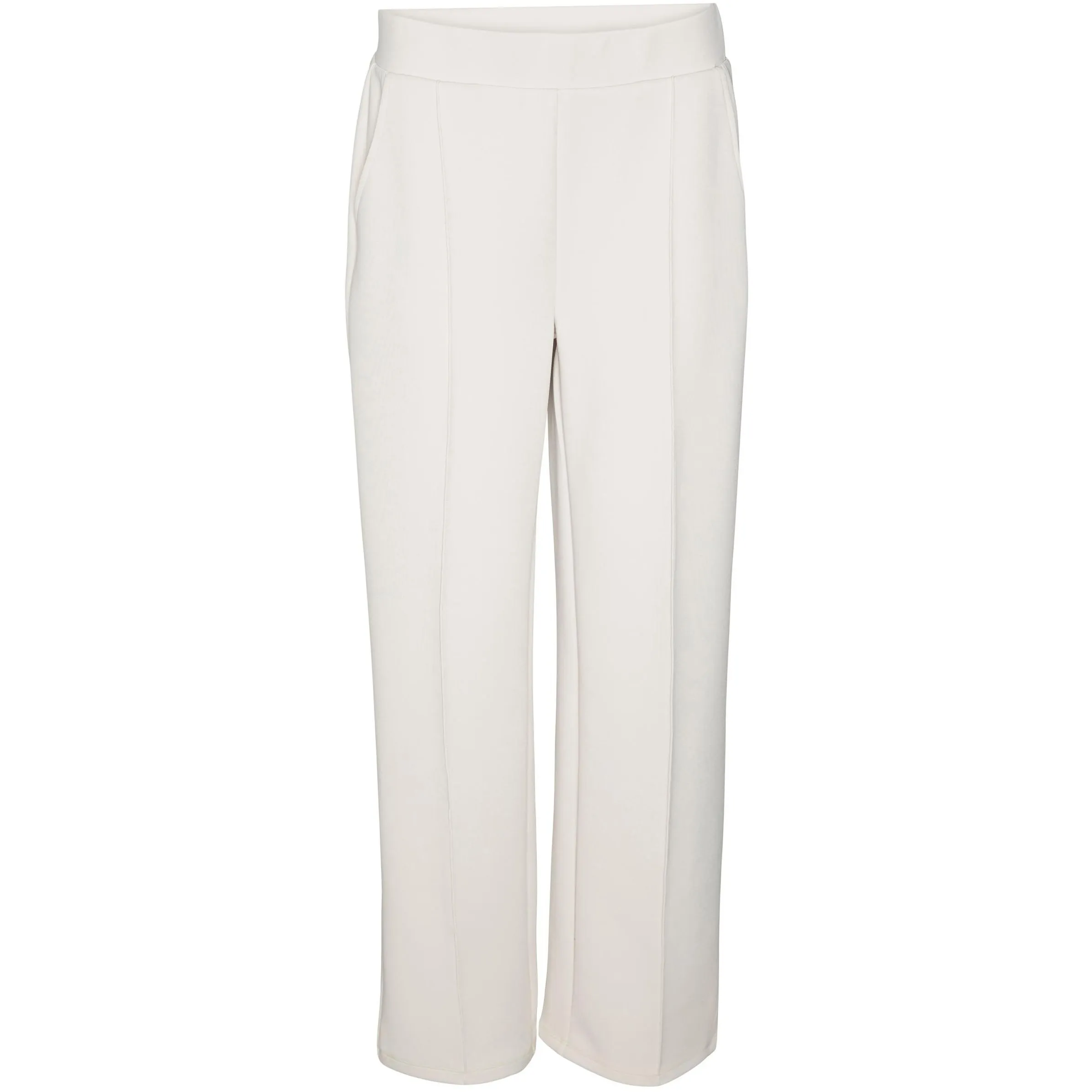 Vero Moda 10296830 VMPANNA HW WIDE PANT Weiß 886171 195780 1