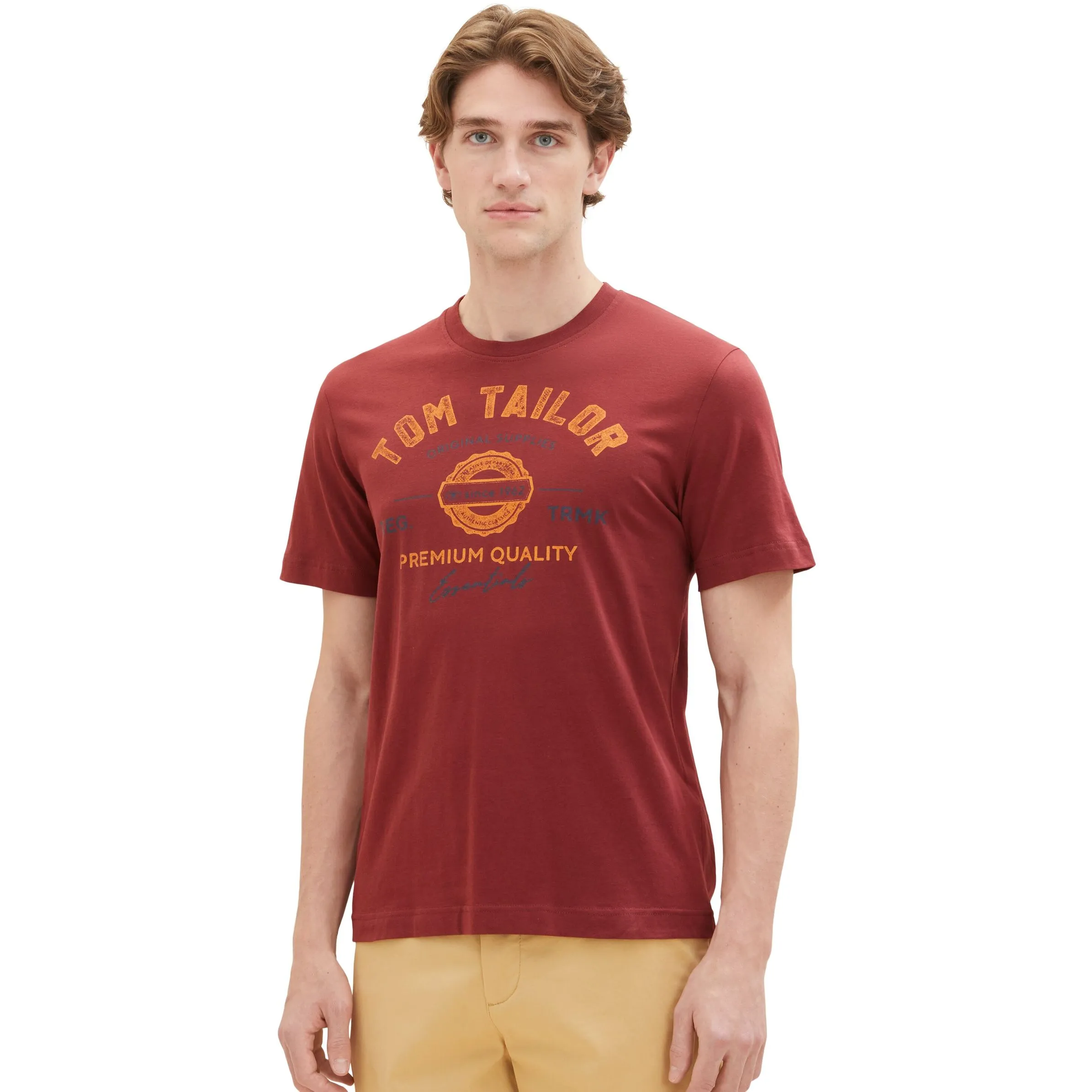 Tom Tailor 1037735 NOS logo tee Rot 884276 32220 4 Tom Tailor 1037735 NOS logo tee Rot 884276 32220 4