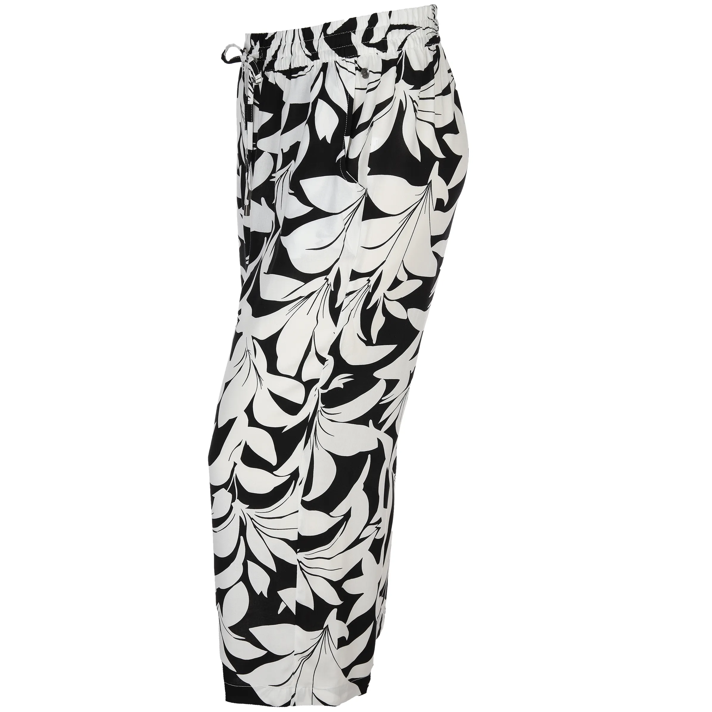 Sonja Blank Da-gr.Gr.Culottes m. Alloverpr Schwarz 876897 PRINT 1 3