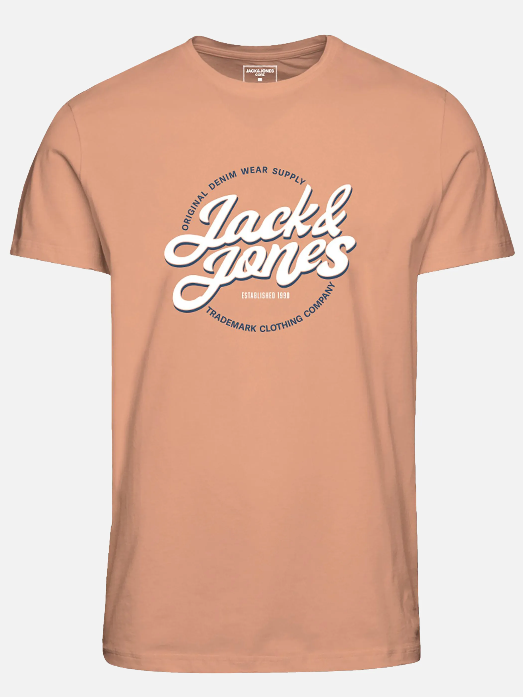 Jack&Jones Junior 12255261 JJMINDS TEE SS CREW N Orange 889780 177384001 1