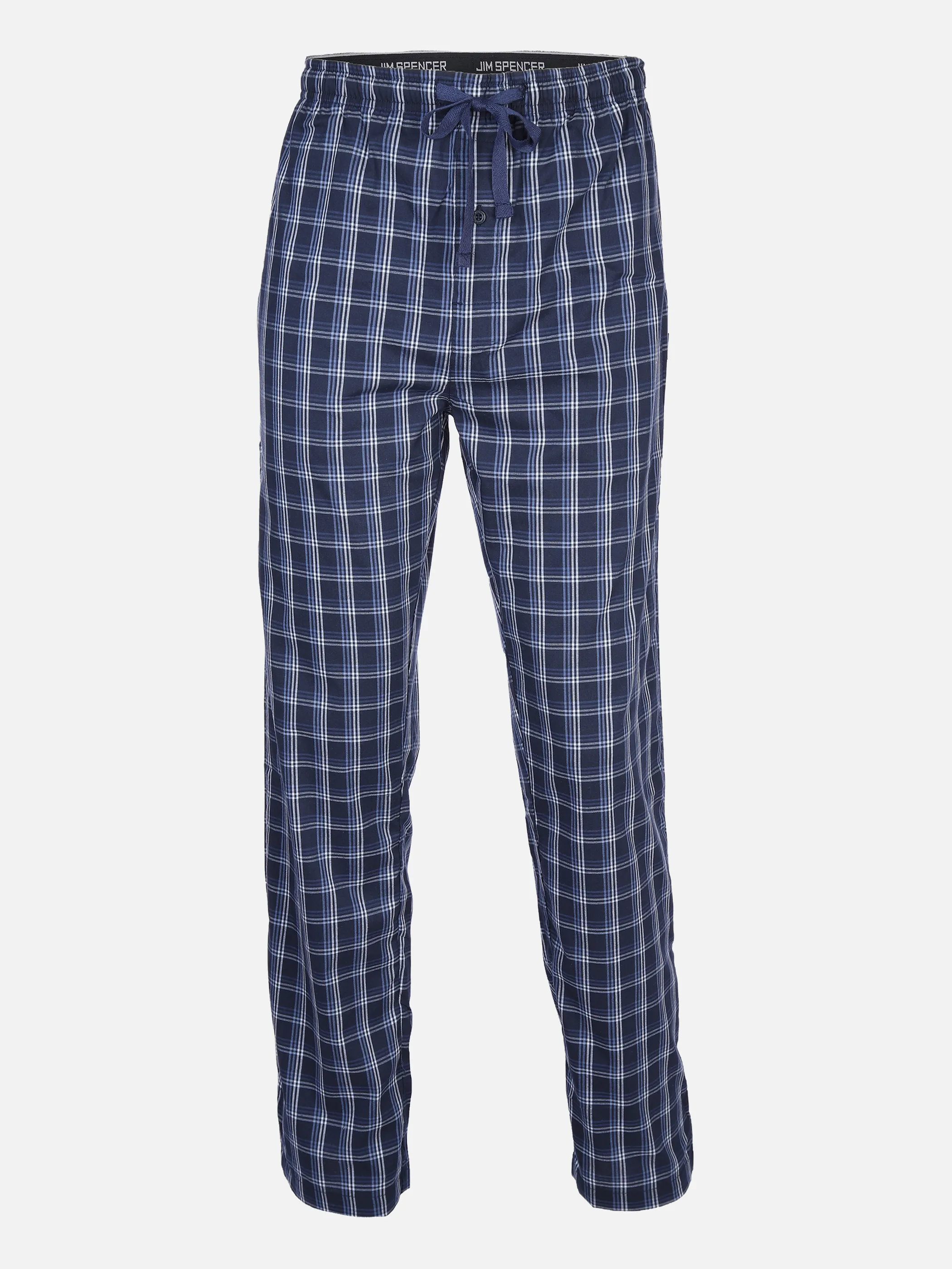 Jim Spencer He. Schlafhose Karo Mix&Match Blau 870294 NAVY/BLUE 1 Jim Spencer He. Schlafhose Karo Mix&Match Blau 870294 NAVY/BLUE 1