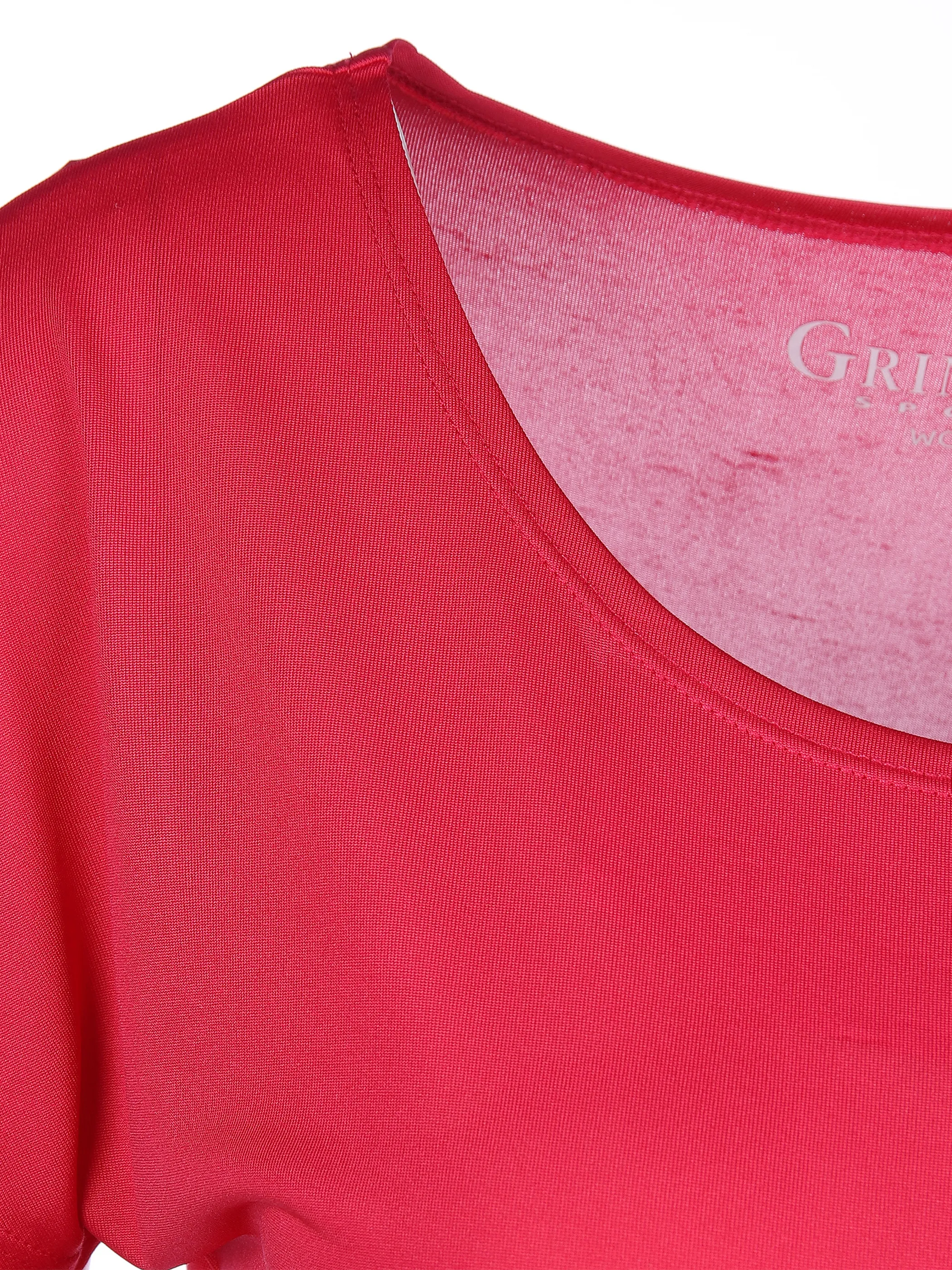 Grinario Sports Da-Sport-T-Shirt, Rundhals Pink 861368 PINK 3 Grinario Sports Da-Sport-T-Shirt, Rundhals Pink 861368 PINK 3