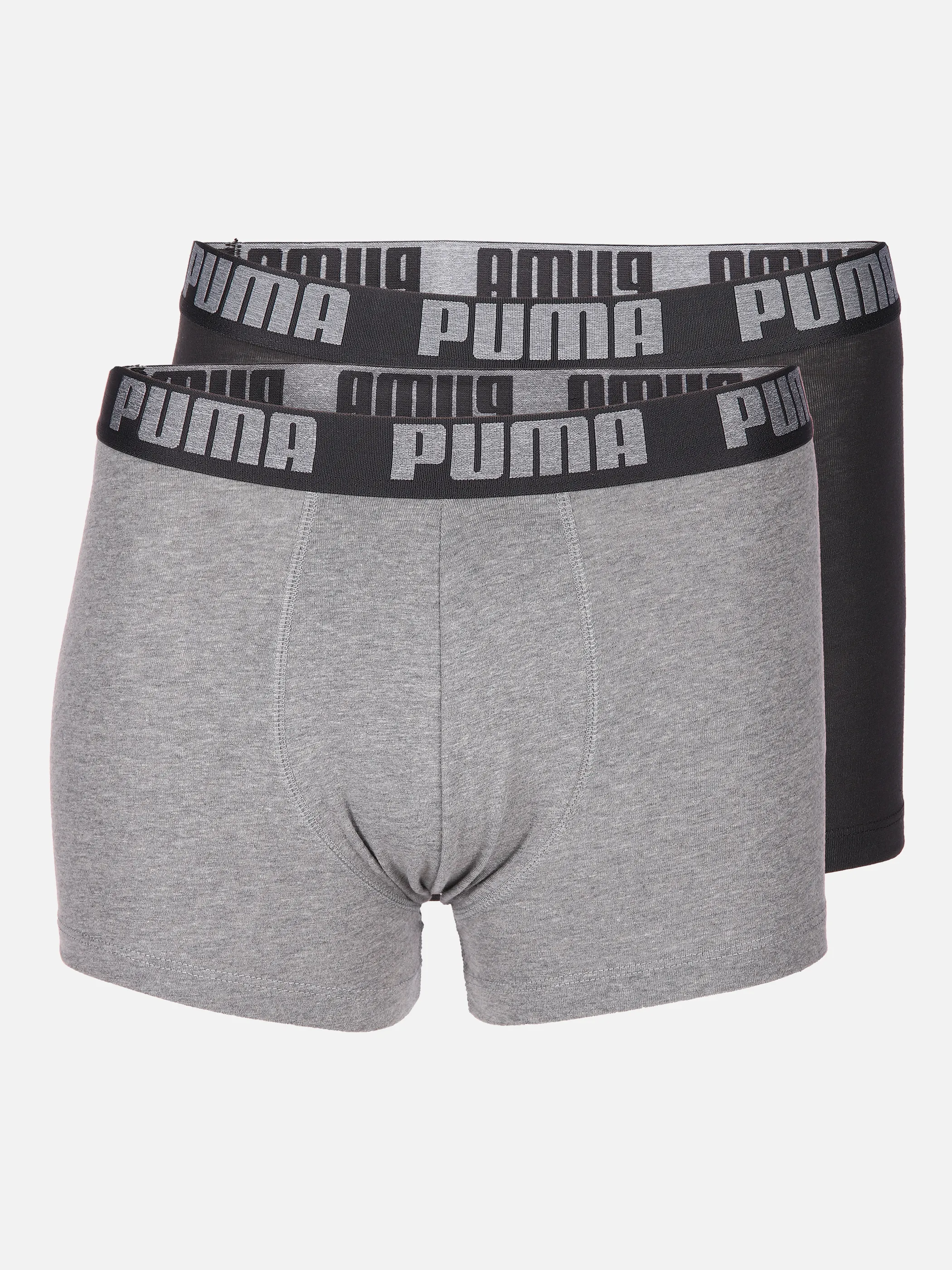 Puma Puma Basic Boxer 2er Pack Grau 762020 DARK GREY 1