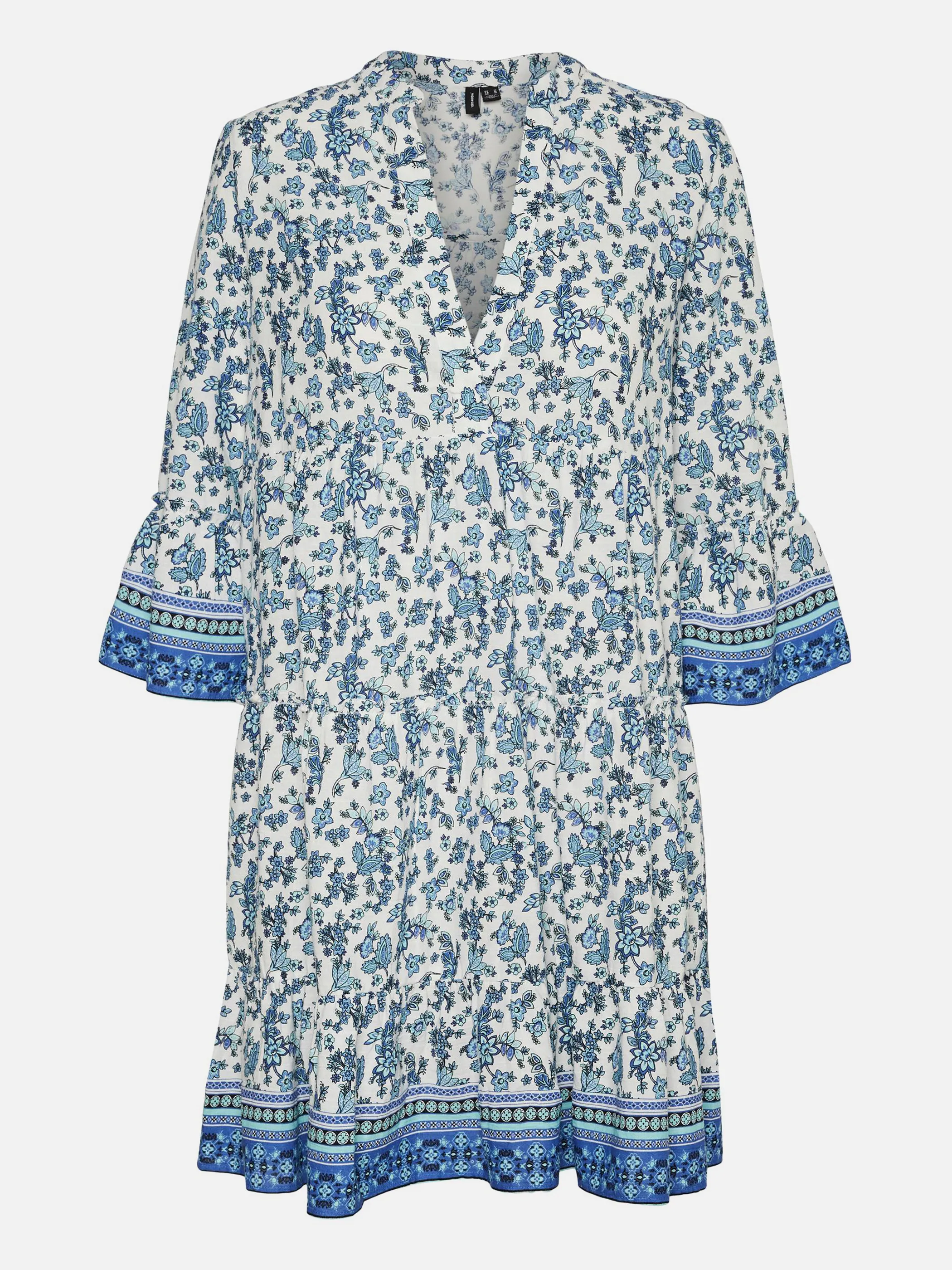 Vero Moda 10281787 VMMILAN 3/4 SHORT DRE Blau 875239 263976001 1 Vero Moda 10281787 VMMILAN 3/4 SHORT DRE Blau 875239 263976001 1