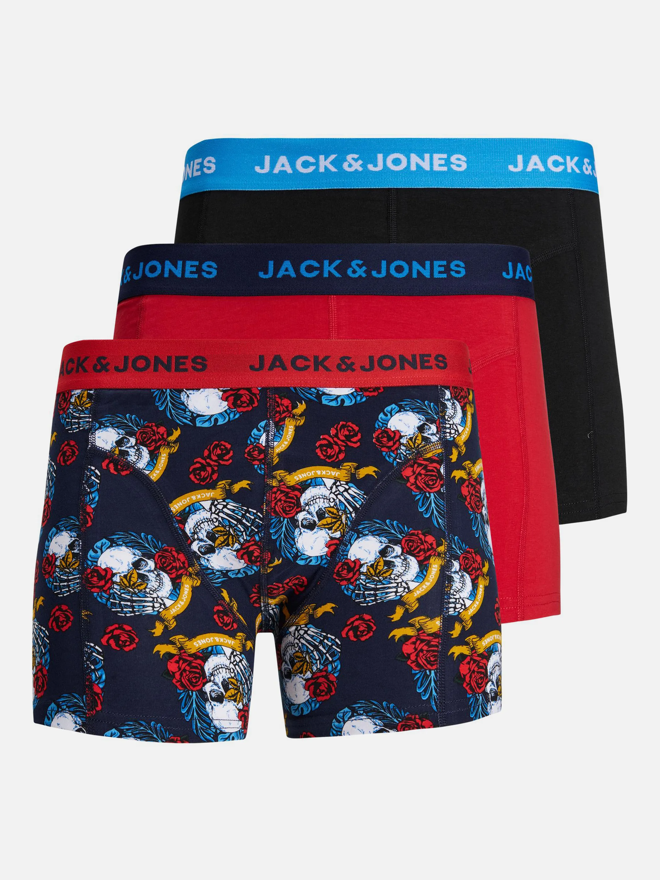 Jack Jones 12211159 JACLIMIT SKULL TRUNKS Rot 867016 229136002 1