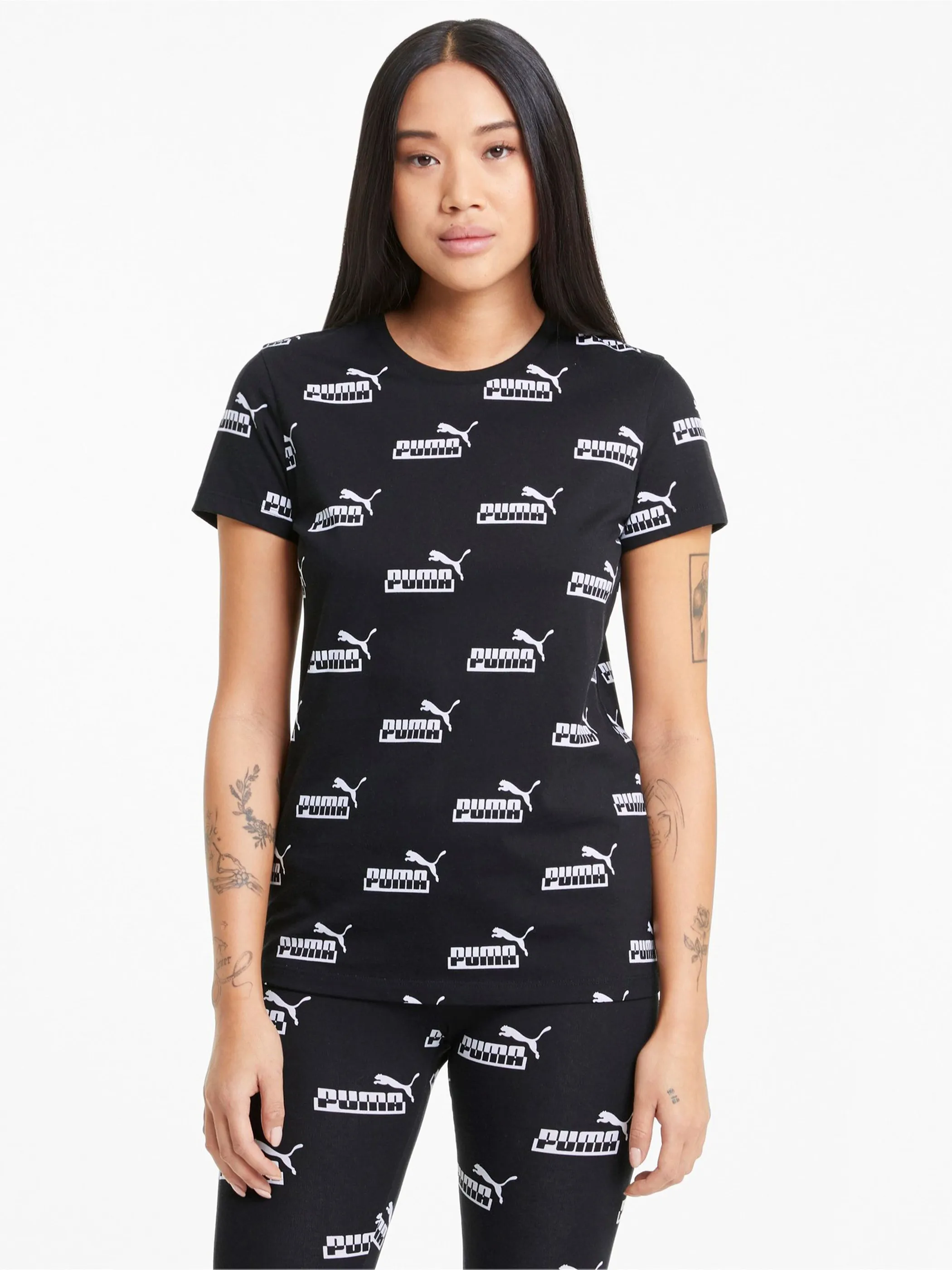 Puma 585907 Da-T-Shirt Schwarz 846533 01 3