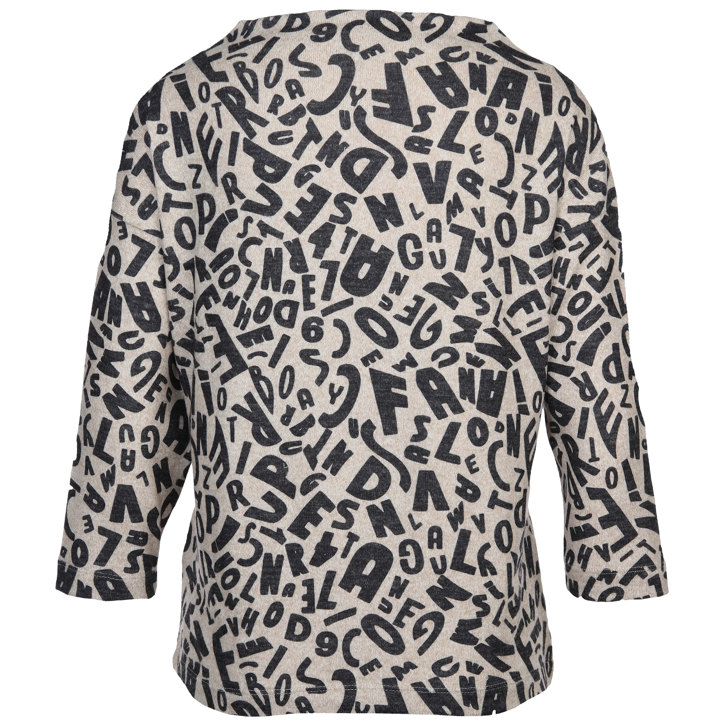 Sure Da-Flauschhirt m. 3/4 Arm Beige 886149 BEIGE MEL 2 Sure Da-Flauschhirt m. 3/4 Arm Beige 886149 BEIGE MEL 2