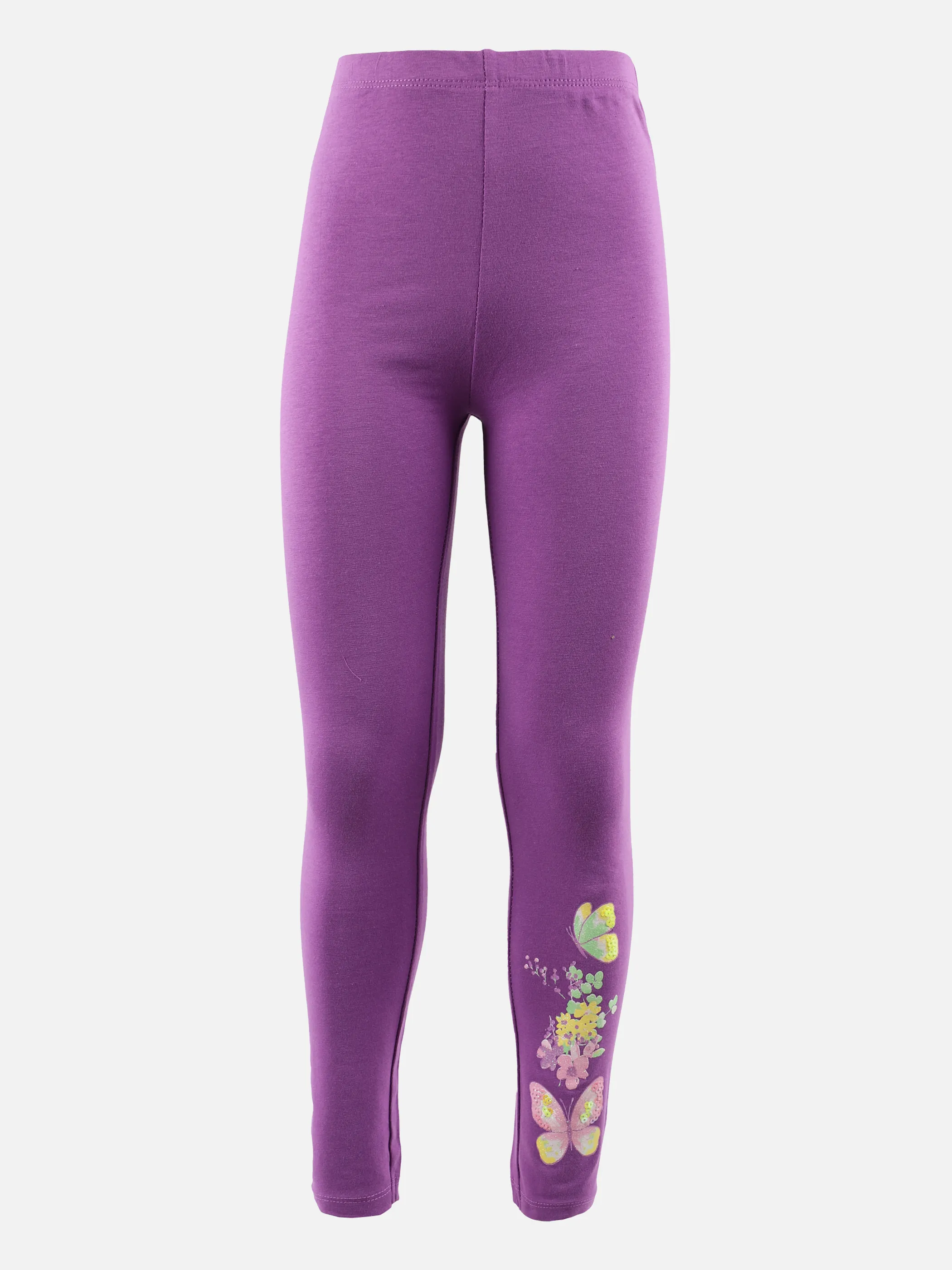 Stop + Go MM Leggings mit Glitterprint Lila 876011 DK LILA 1