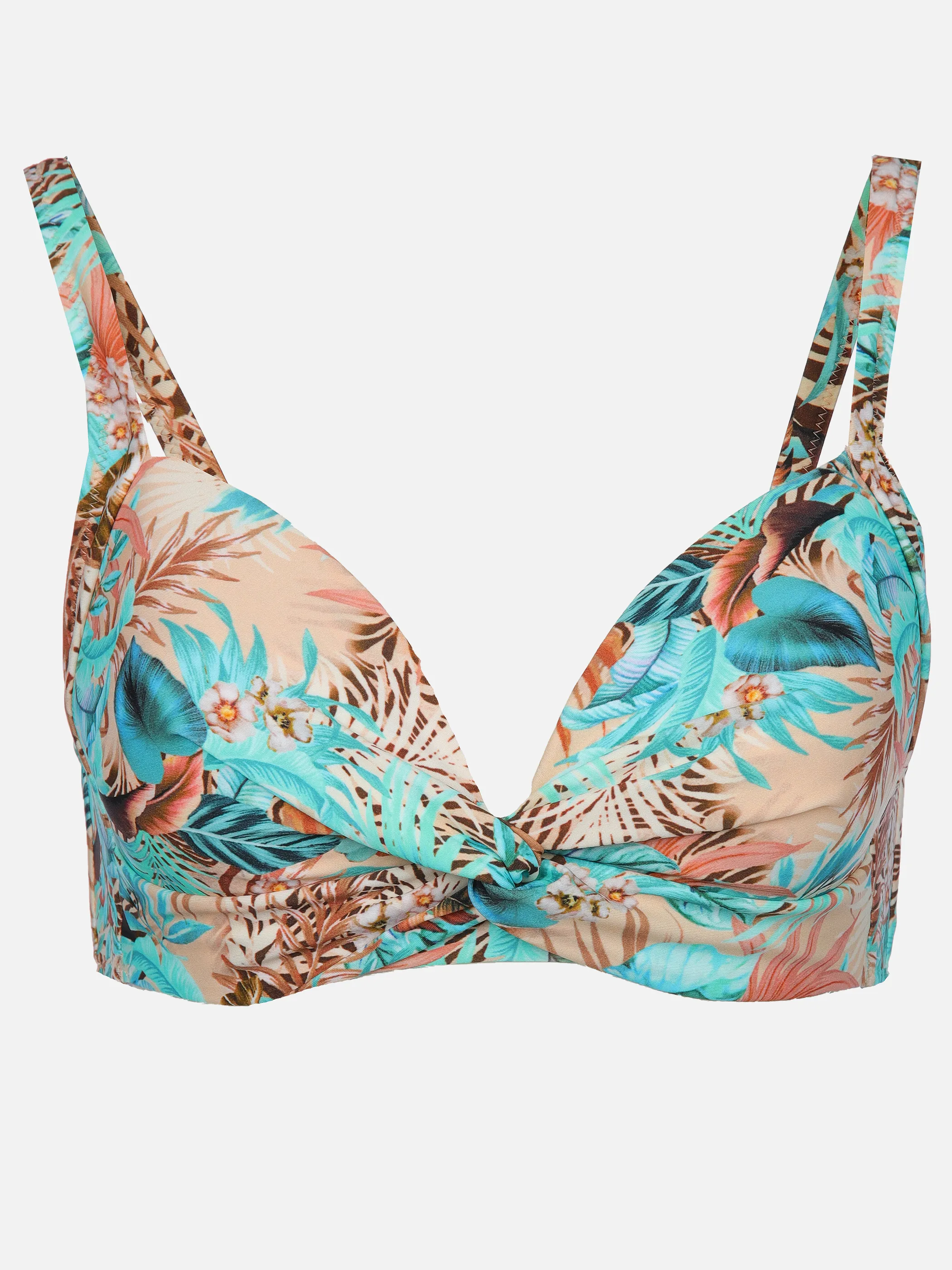 Grinario Sports Da- Mix&Match Bikinioberteil Grün 906266 AOP GREEN 1