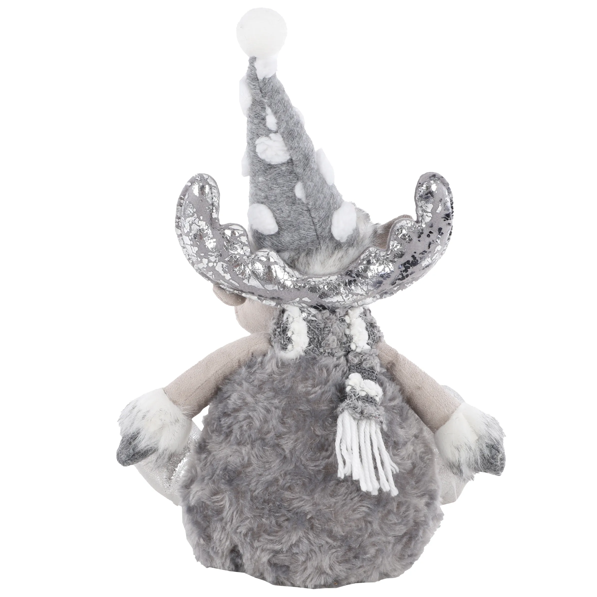 Weihnachten Rentier sitzend 22x19x33 Grau 884046 GRAU 2 Weihnachten Rentier sitzend 22x19x33 Grau 884046 GRAU 2