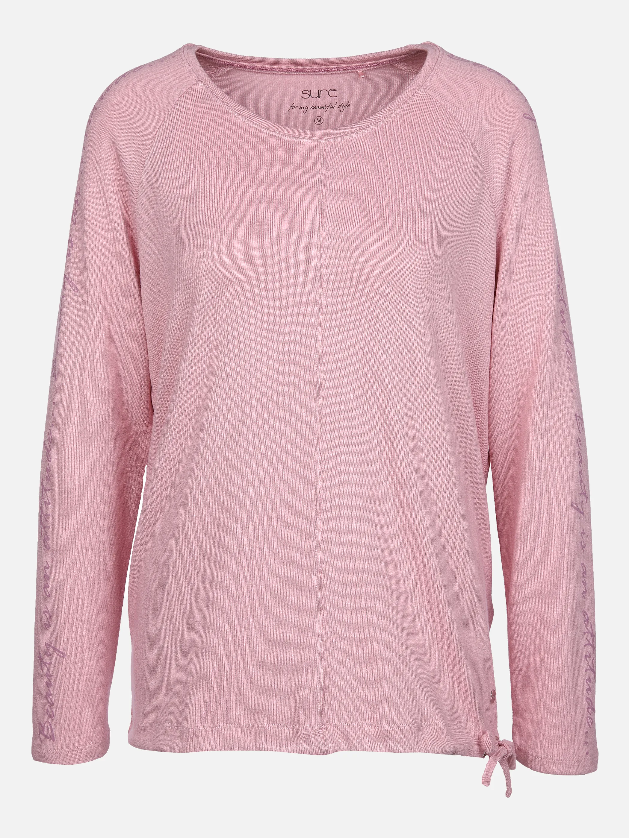 Sure Da-Shirt m. Tunnelzug Rosa 852510 ROSE MEL 1