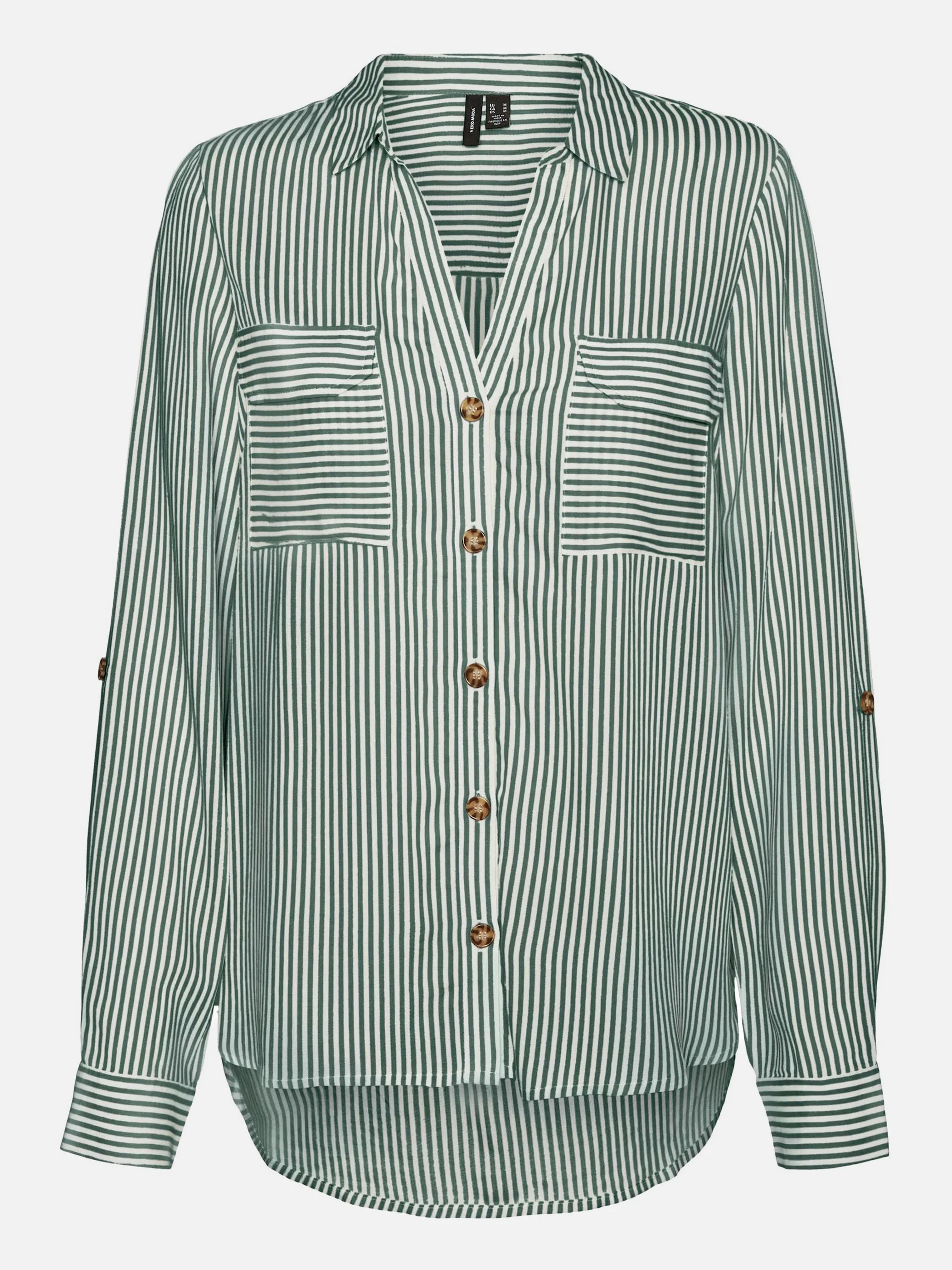 Vero Moda 10243218 VMBUMPY L/S SHIRT NOO Weiß 852234 175598003 1