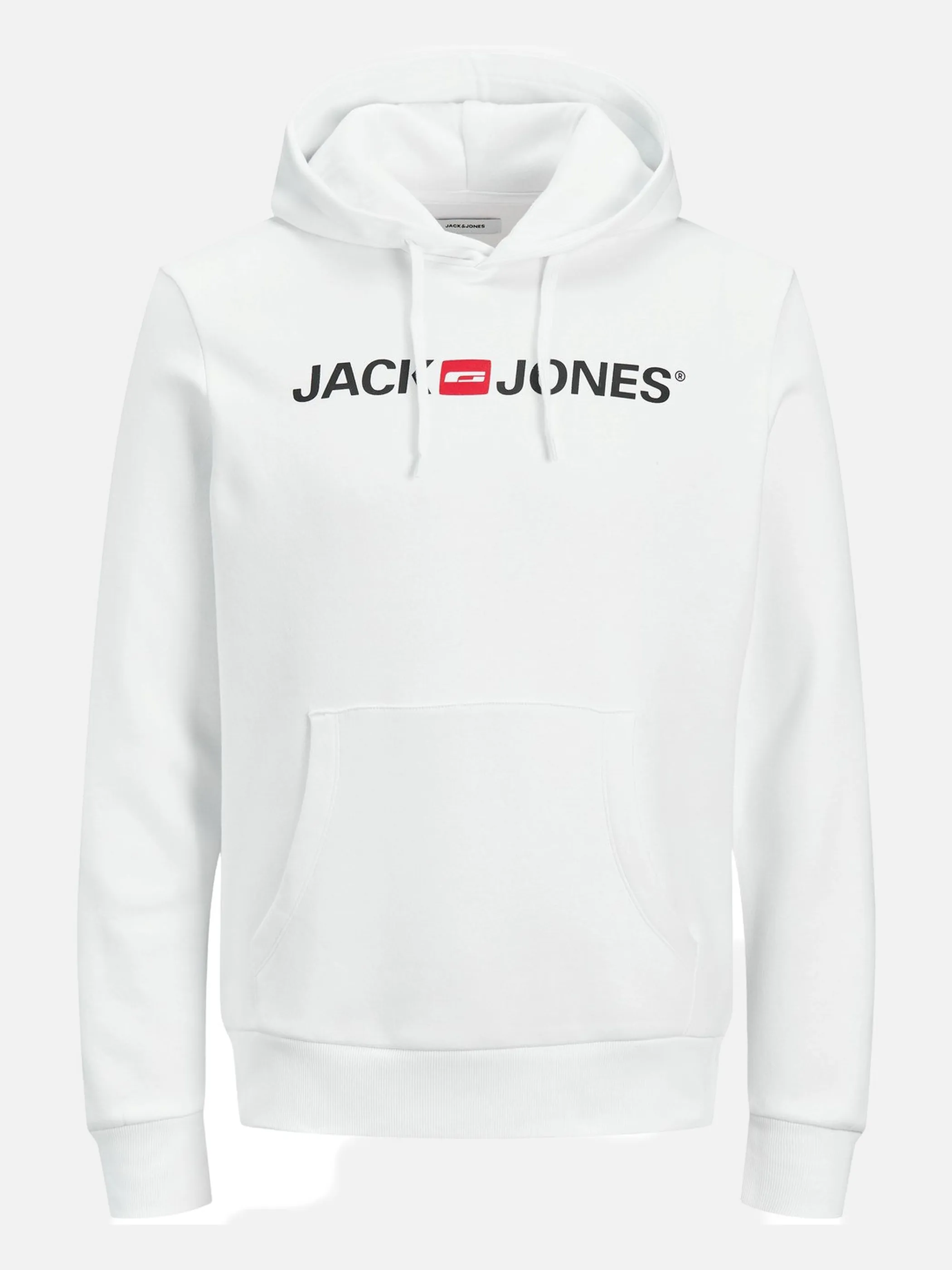 Jack Jones 12137054 JJECORP LOGO SWEAT HO Weiß 805006 178074001 1