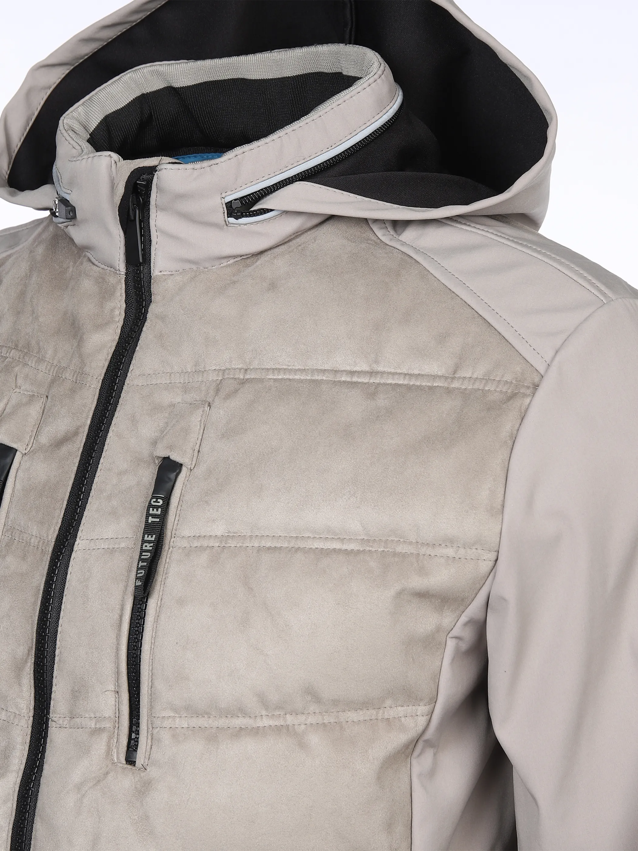 Jim Spencer He. Steppblouson Hybrid Grau 872274 STONE 3 Jim Spencer He. Steppblouson Hybrid Grau 872274 STONE 3