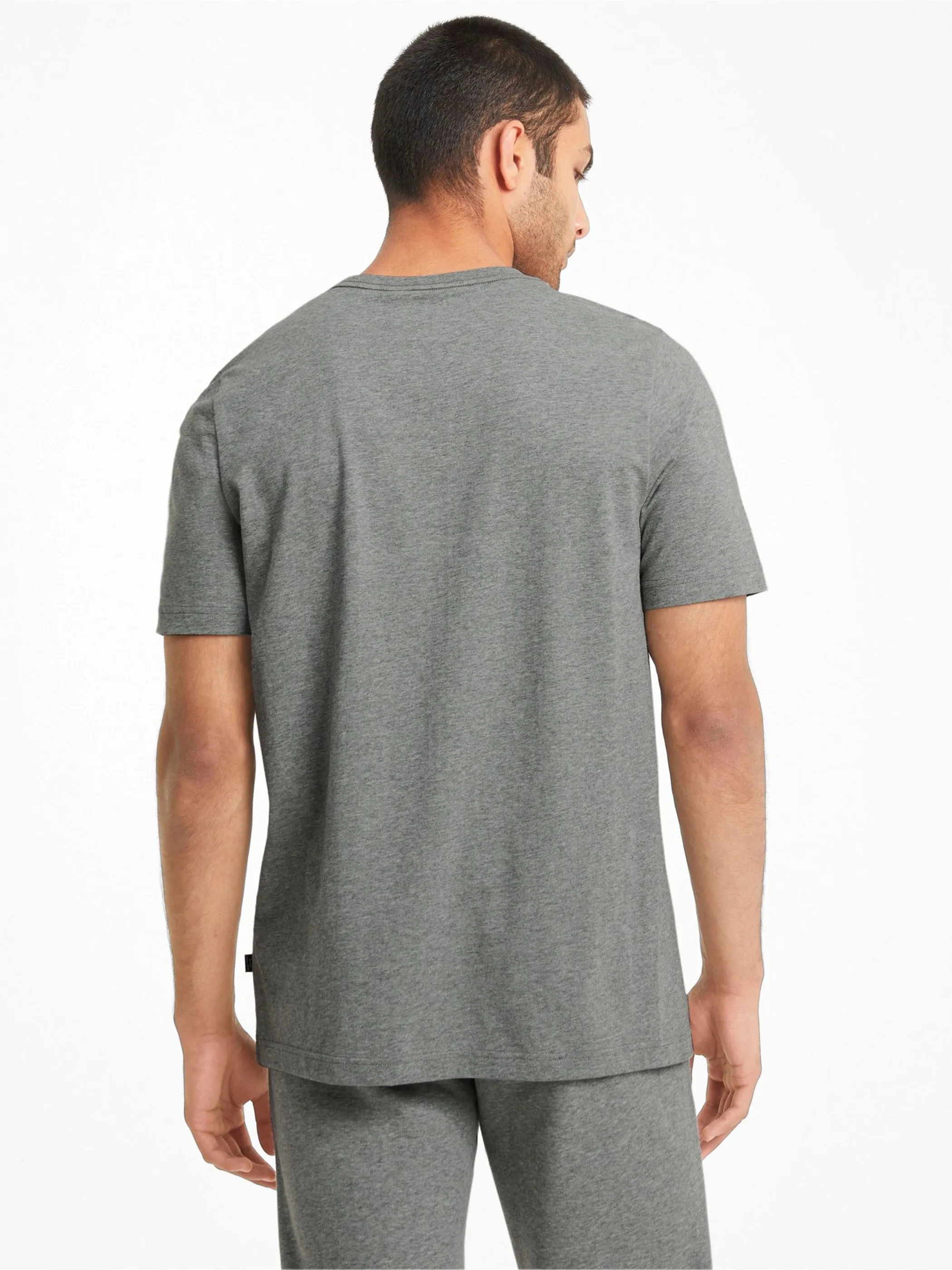 Puma 586666 He-T-Shirt, Logo Grau 856648 03 5 Puma 586666 He-T-Shirt, Logo Grau 856648 03 5